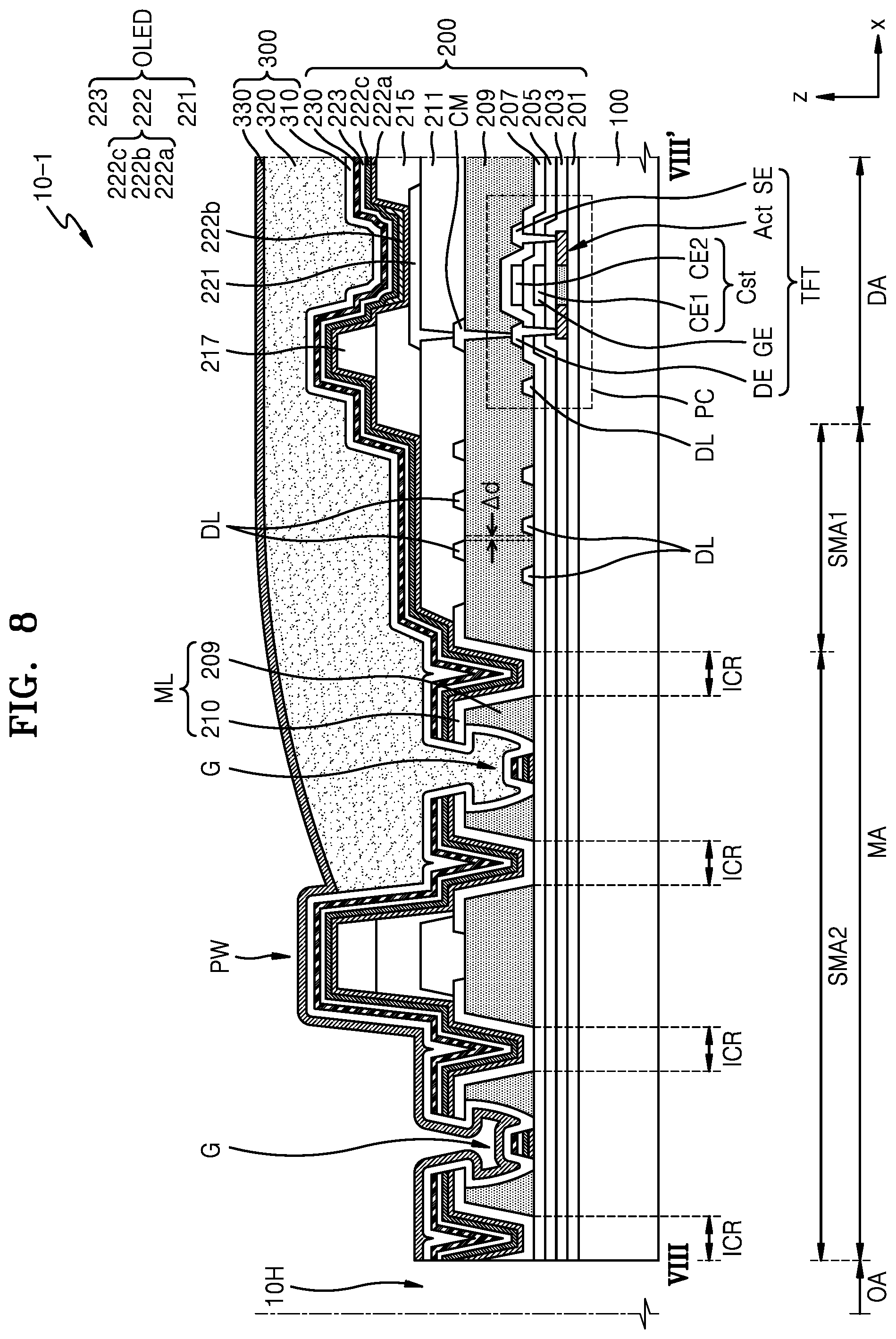 Patent US12108633 Figure 15 – Display panel