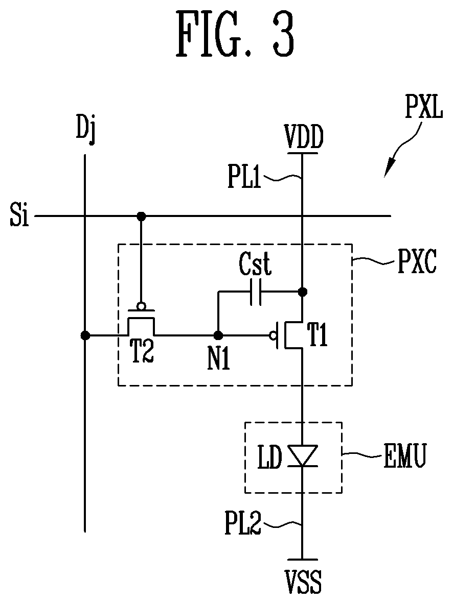Patent US12108634 Figure 3 – Display device and method of fabricating the same