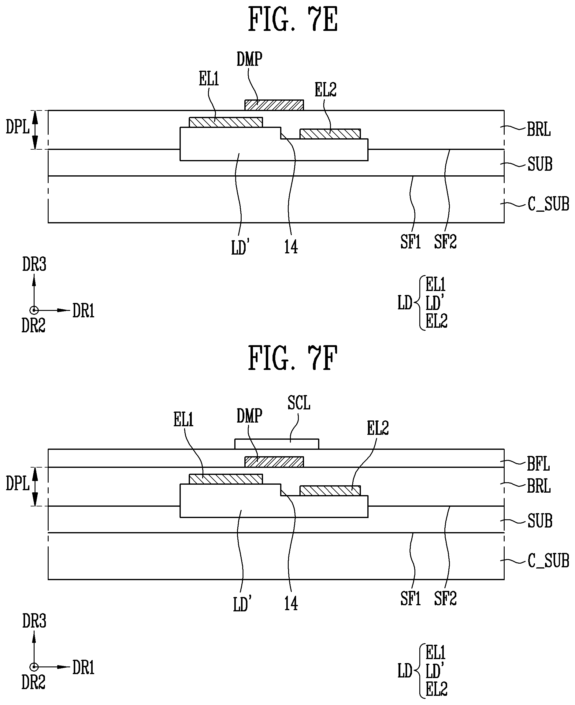 Patent US12108634 Figure 12 – Display device and method of fabricating the same