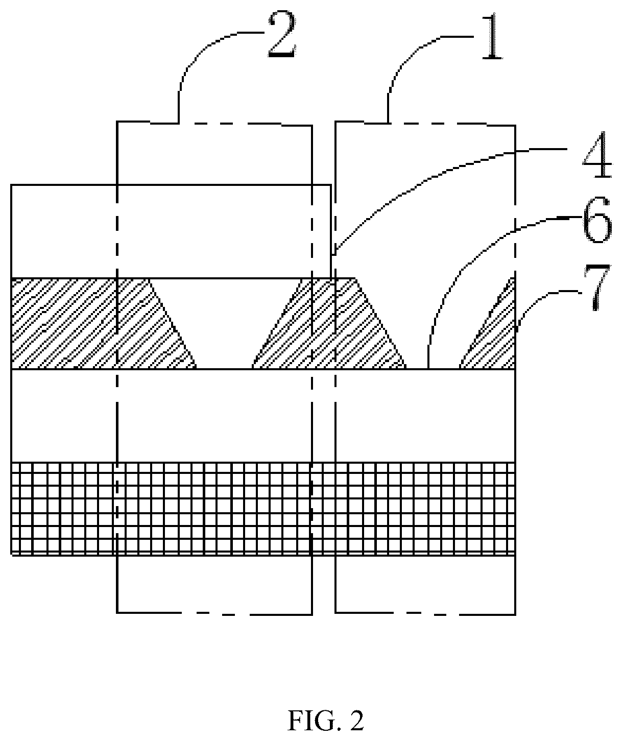 Patent US12108637 Figure 2 – Display devices with detachable bonding areas and manufacturing methods thereof