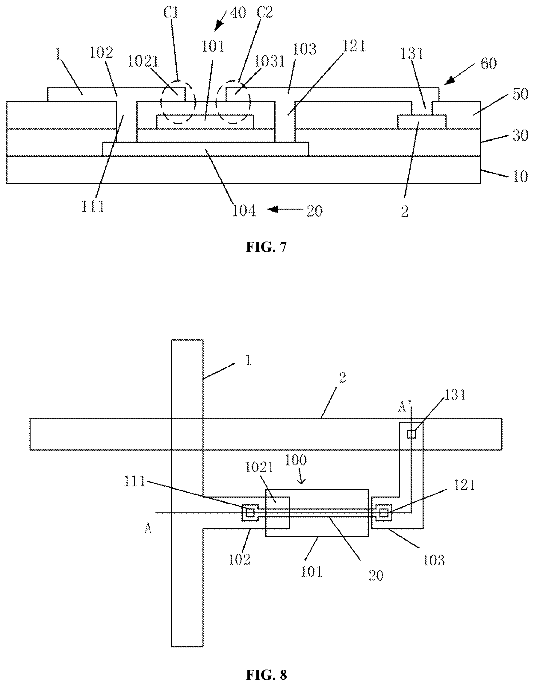 Patent US12108640 Figure 4 – Array substrate, display device and electrostatic protection unit