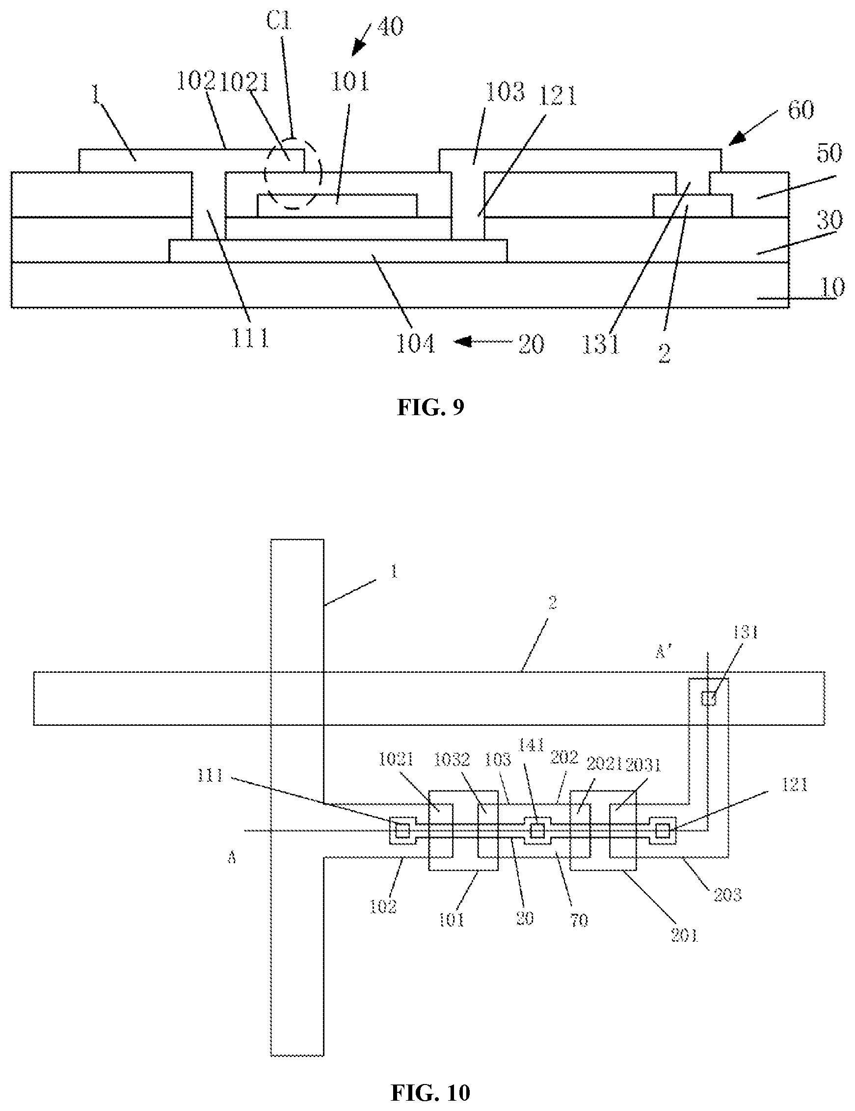Patent US12108640 Figure 5 – Array substrate, display device and electrostatic protection unit