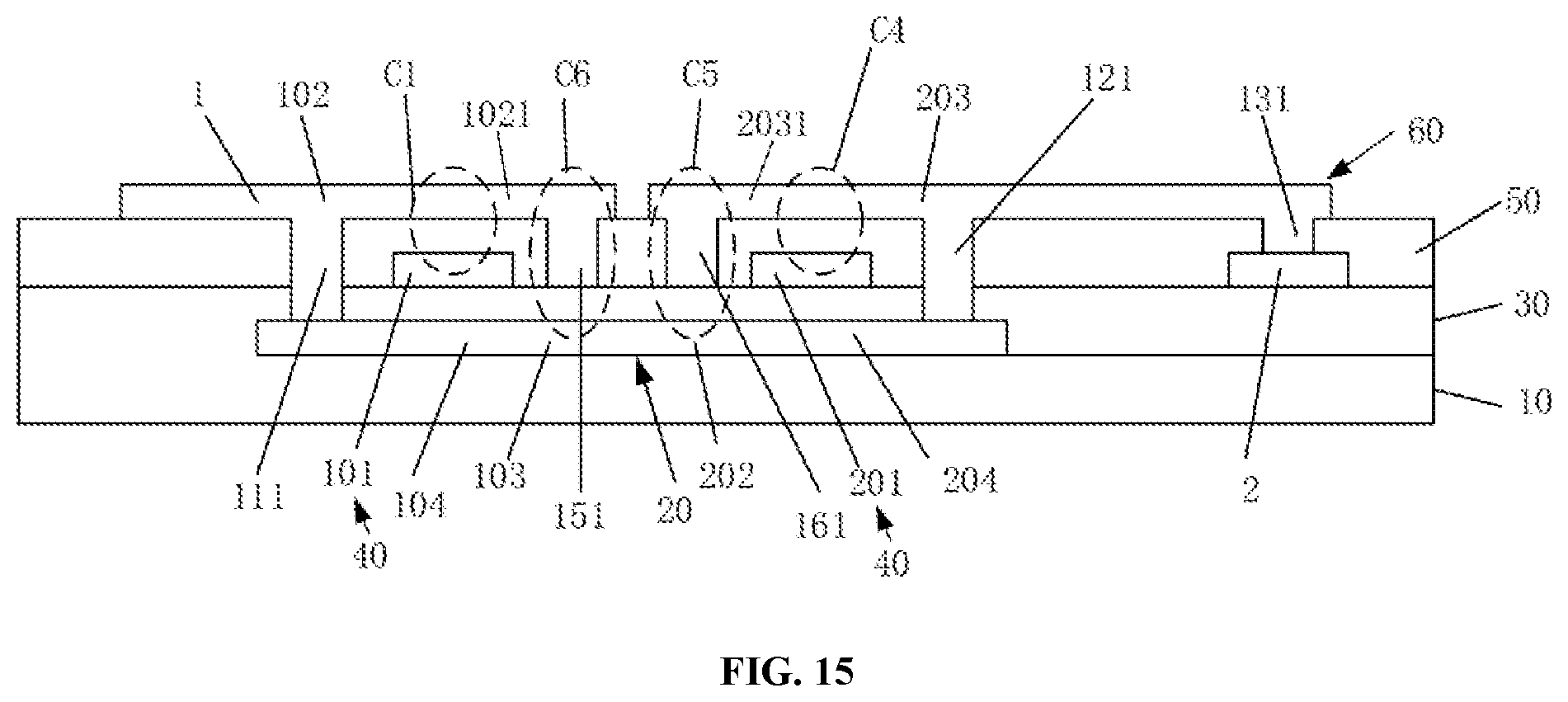Patent US12108640 Figure 8 – Array substrate, display device and electrostatic protection unit
