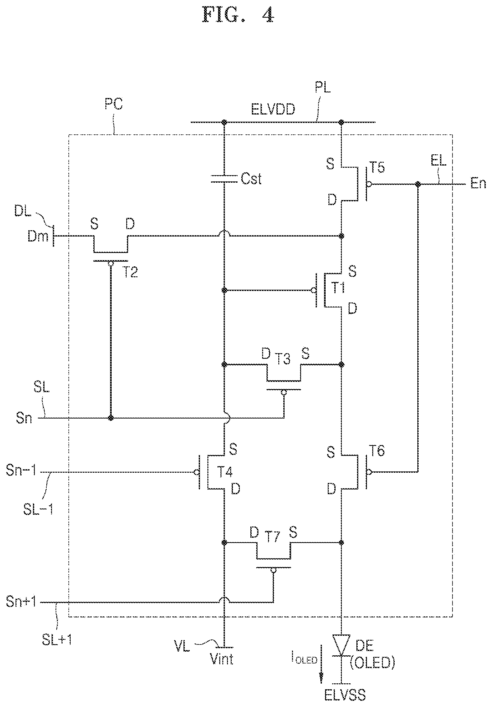 Patent US12108644 Figure 4 – Display panel and display apparatus including the same
