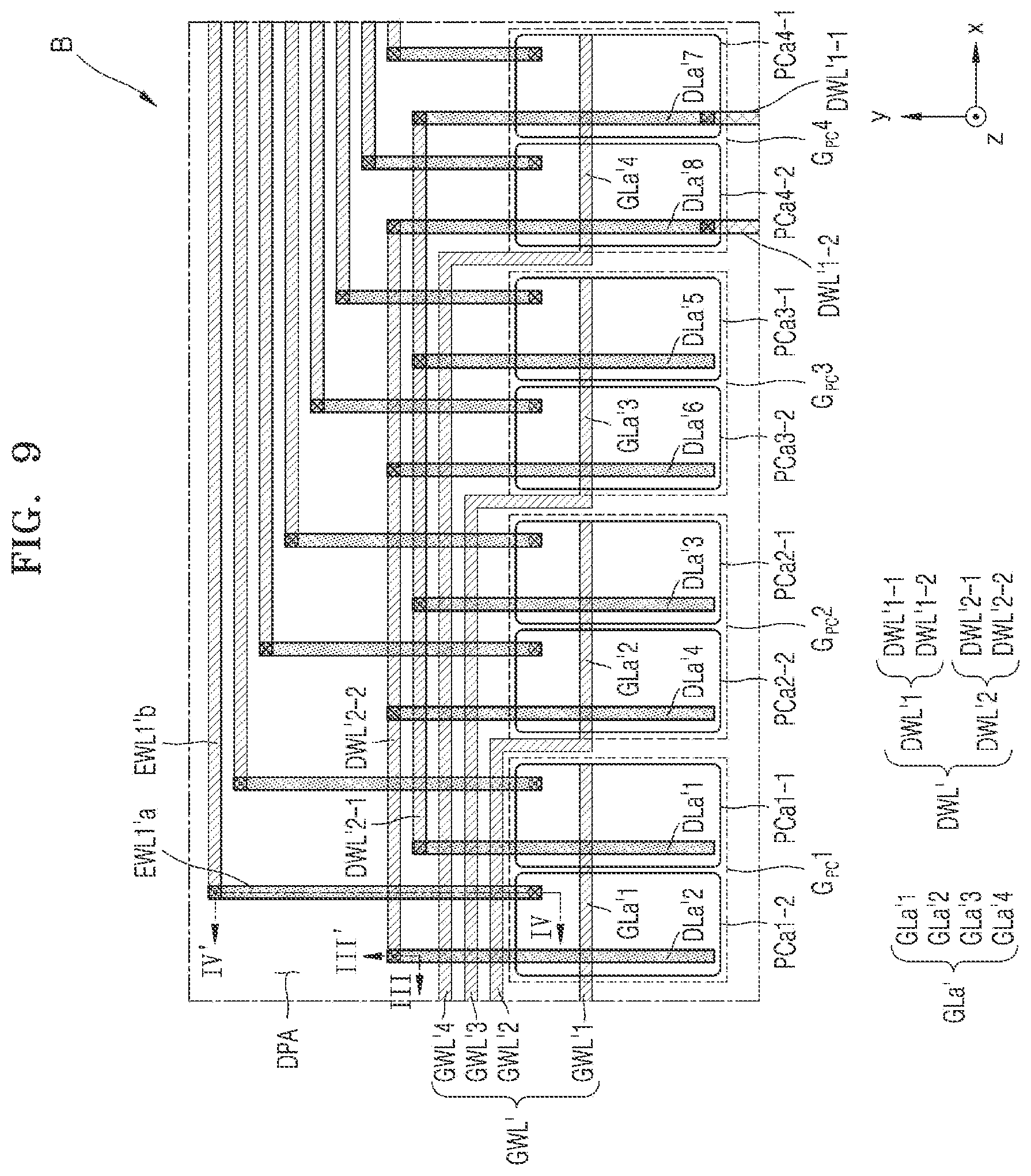 Patent US12108644 Figure 11 – Display panel and display apparatus including the same