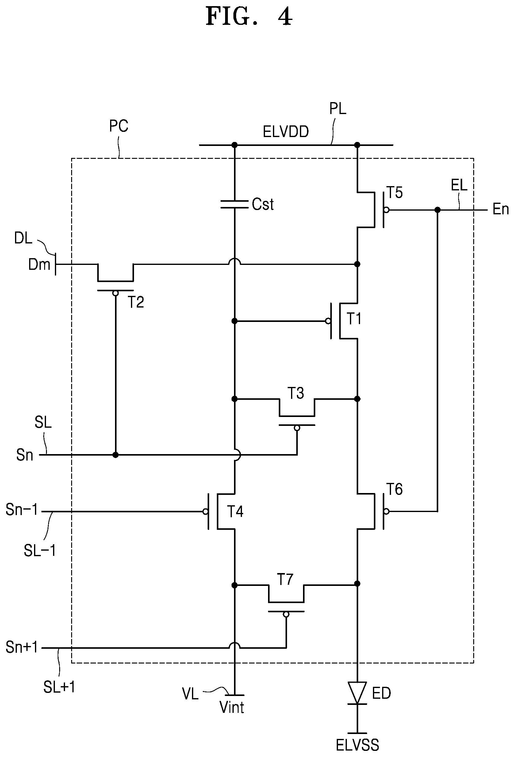Patent US12108645 Figure 4 – Display panel and display apparatus including the same