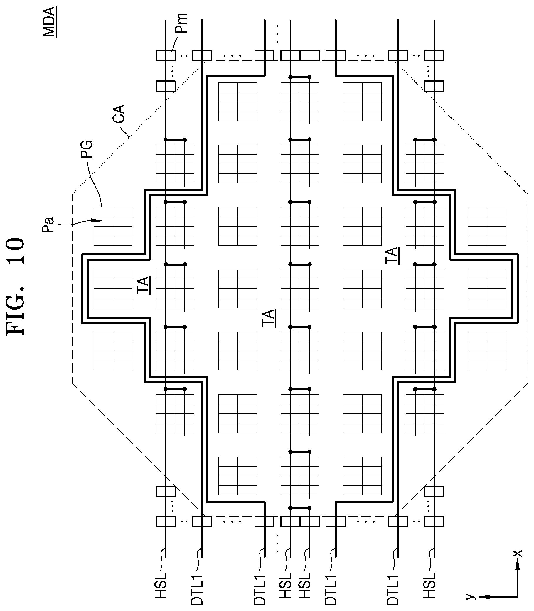 Patent US12108645 Figure 11 – Display panel and display apparatus including the same