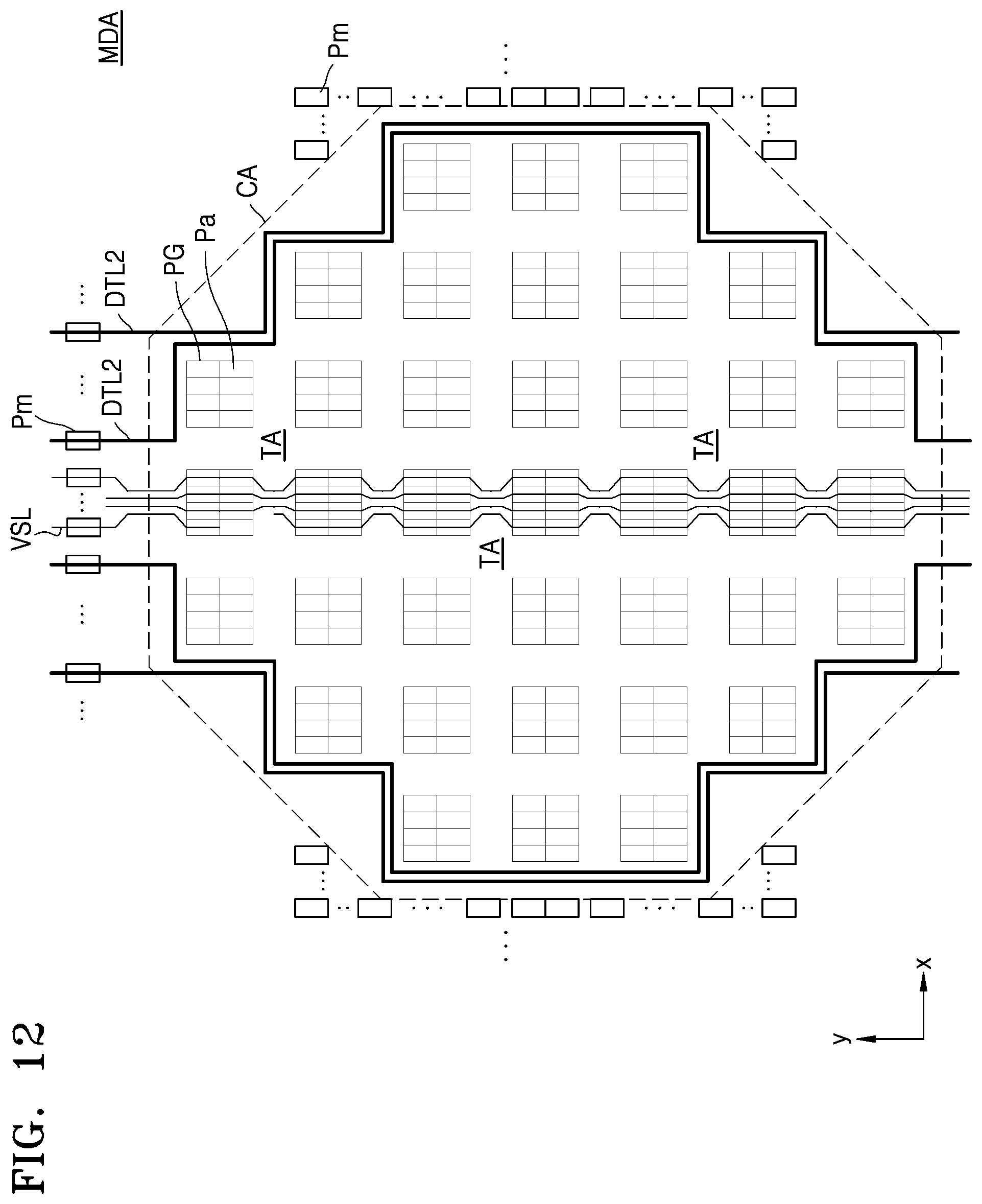 Patent US12108645 Figure 13 – Display panel and display apparatus including the same