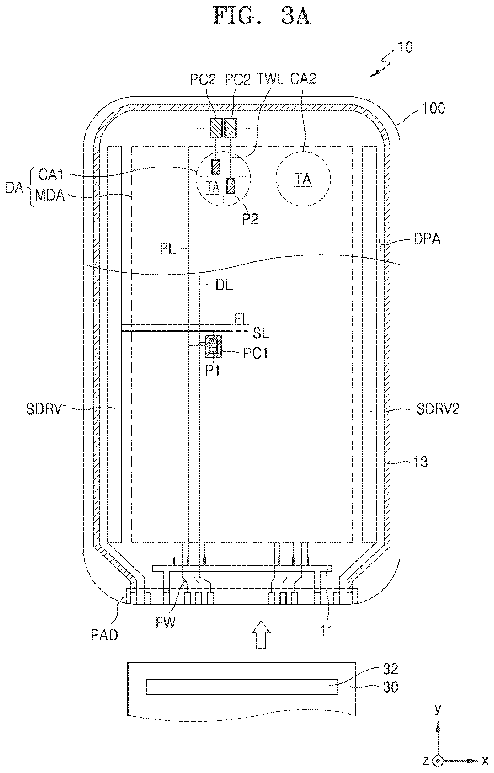 Patent US12108646 Figure 4 – Display panel and display apparatus including the same