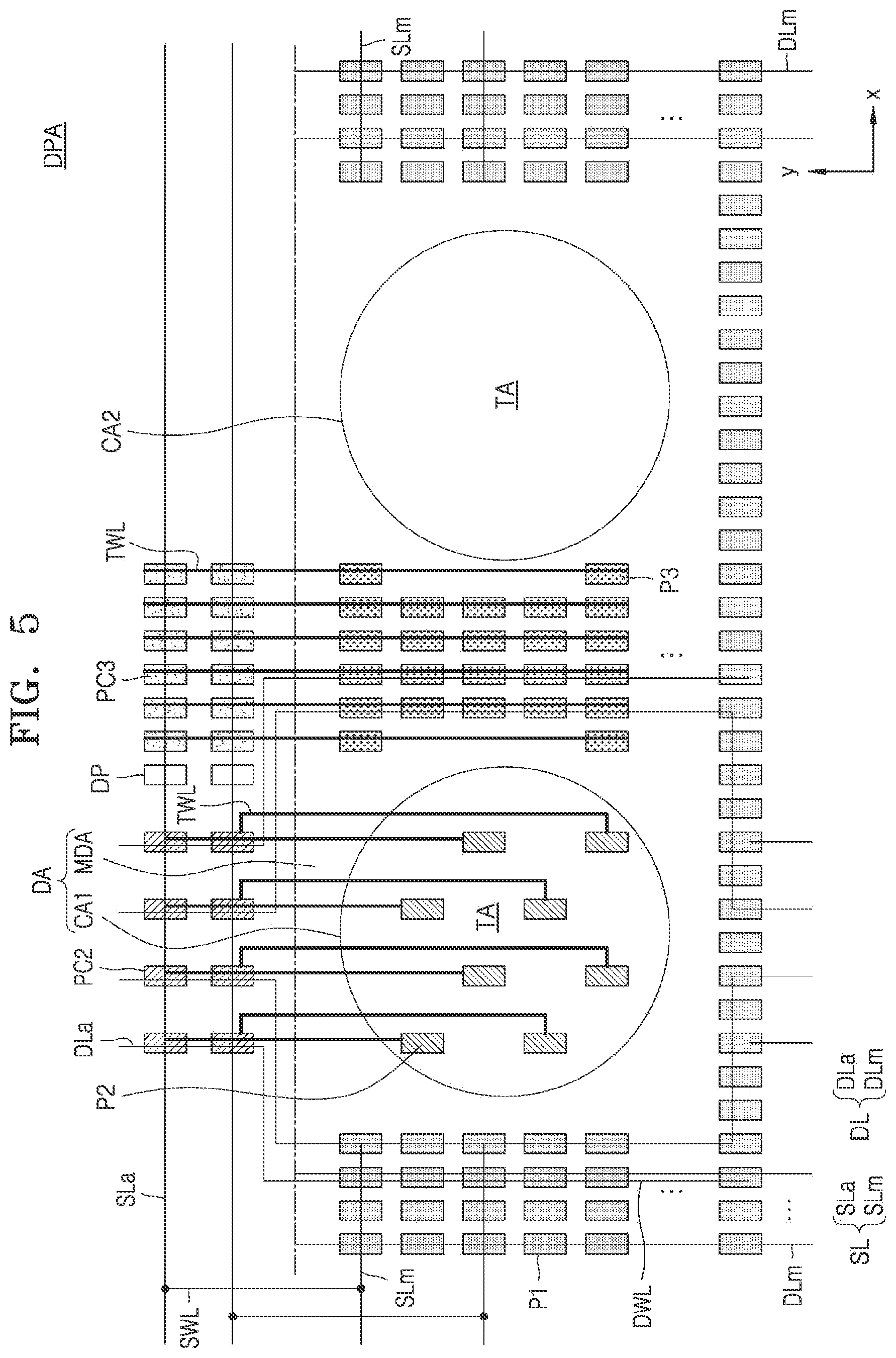 Patent US12108646 Figure 7 – Display panel and display apparatus including the same