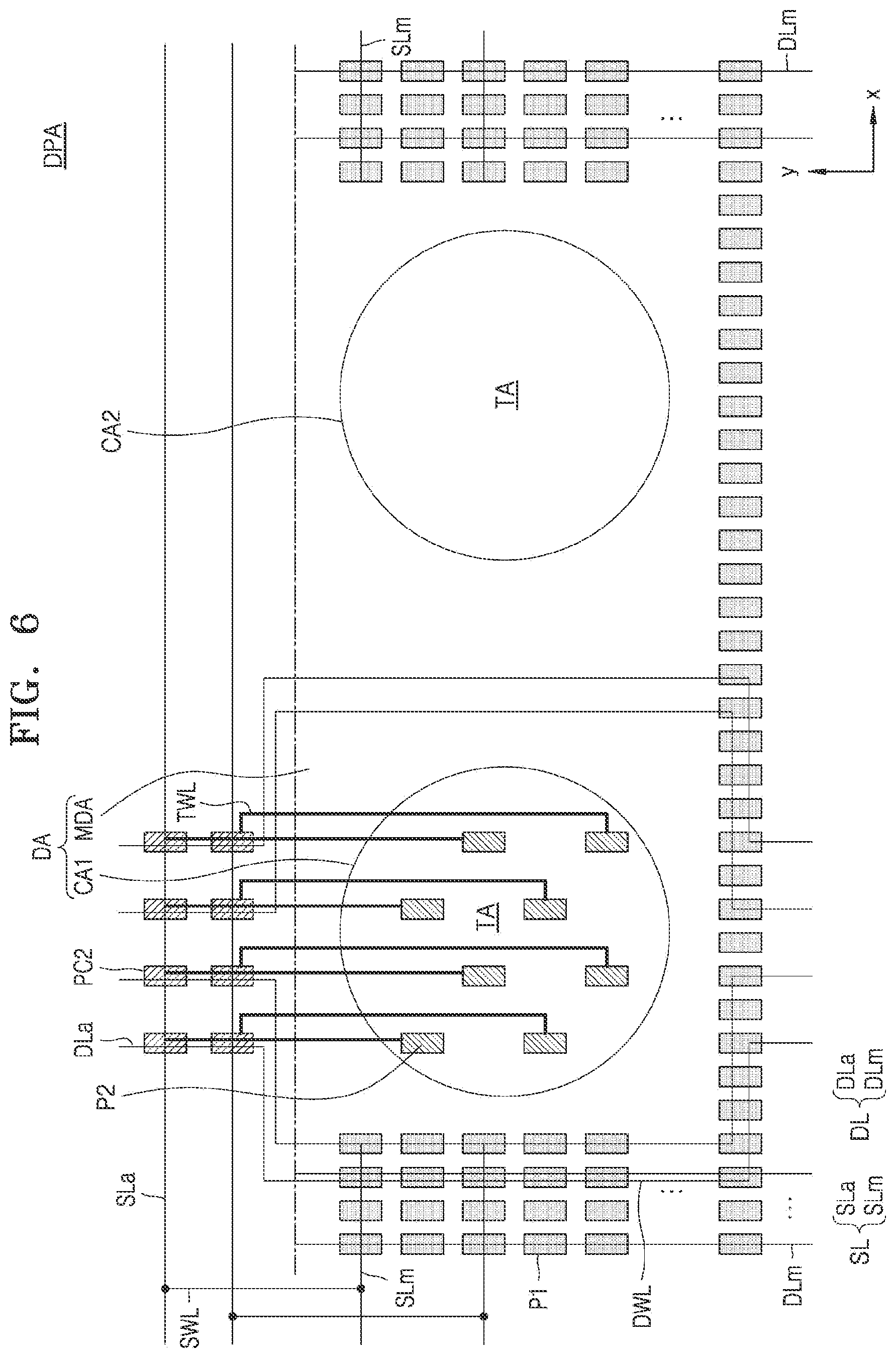 Patent US12108646 Figure 8 – Display panel and display apparatus including the same