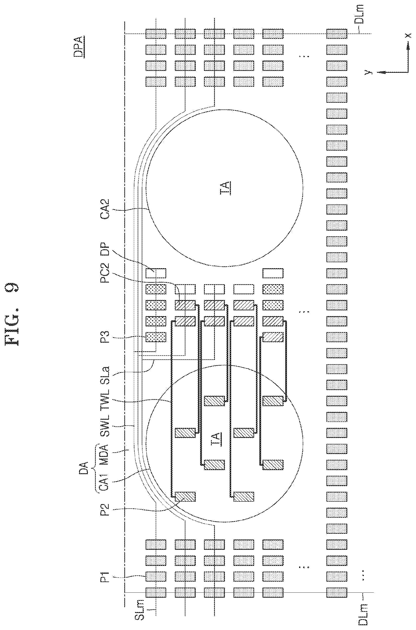Patent US12108646 Figure 11 – Display panel and display apparatus including the same