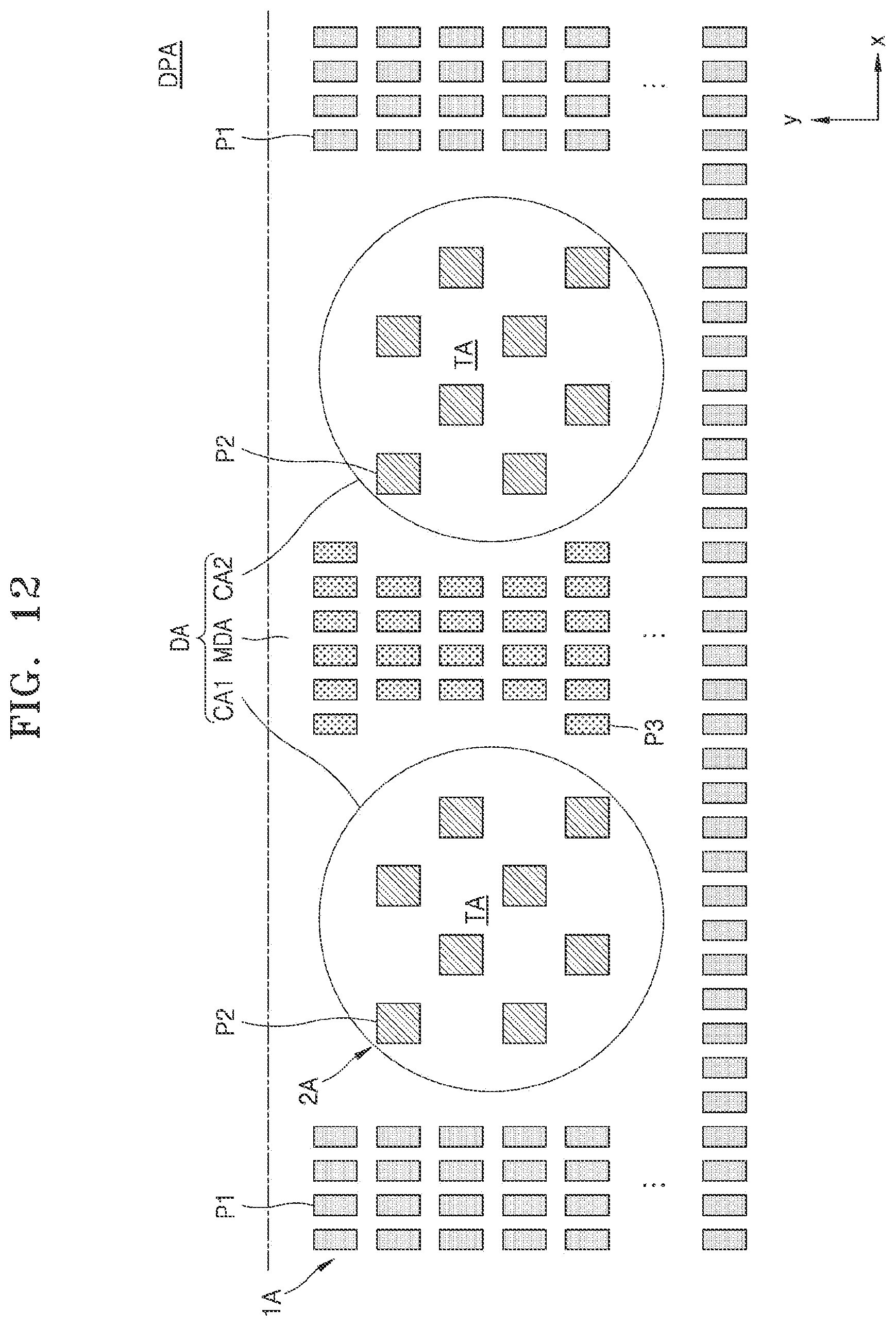 Patent US12108646 Figure 14 – Display panel and display apparatus including the same