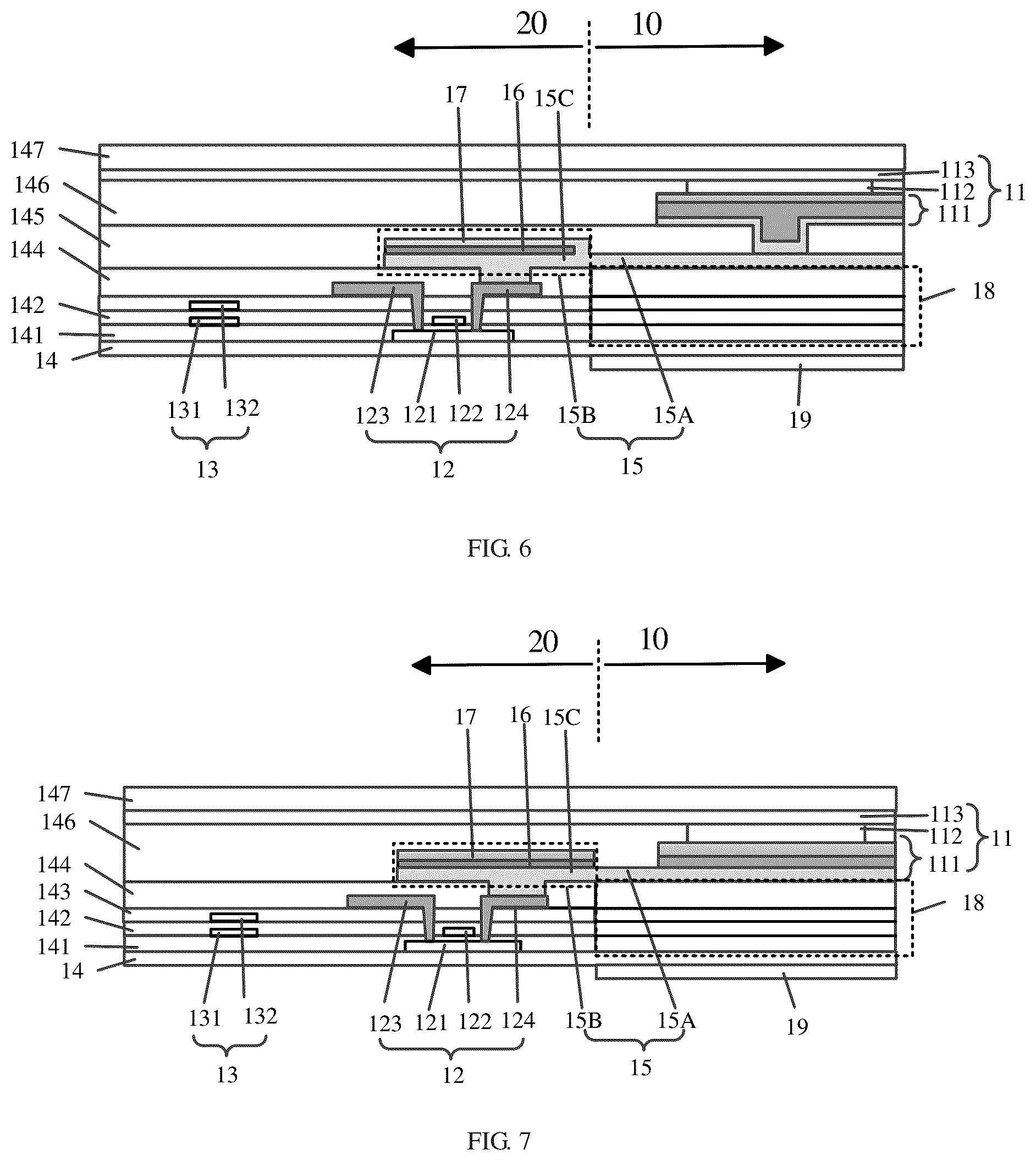 Patent US12108647 Figure 4 – Display substrate with light-transmitting display region