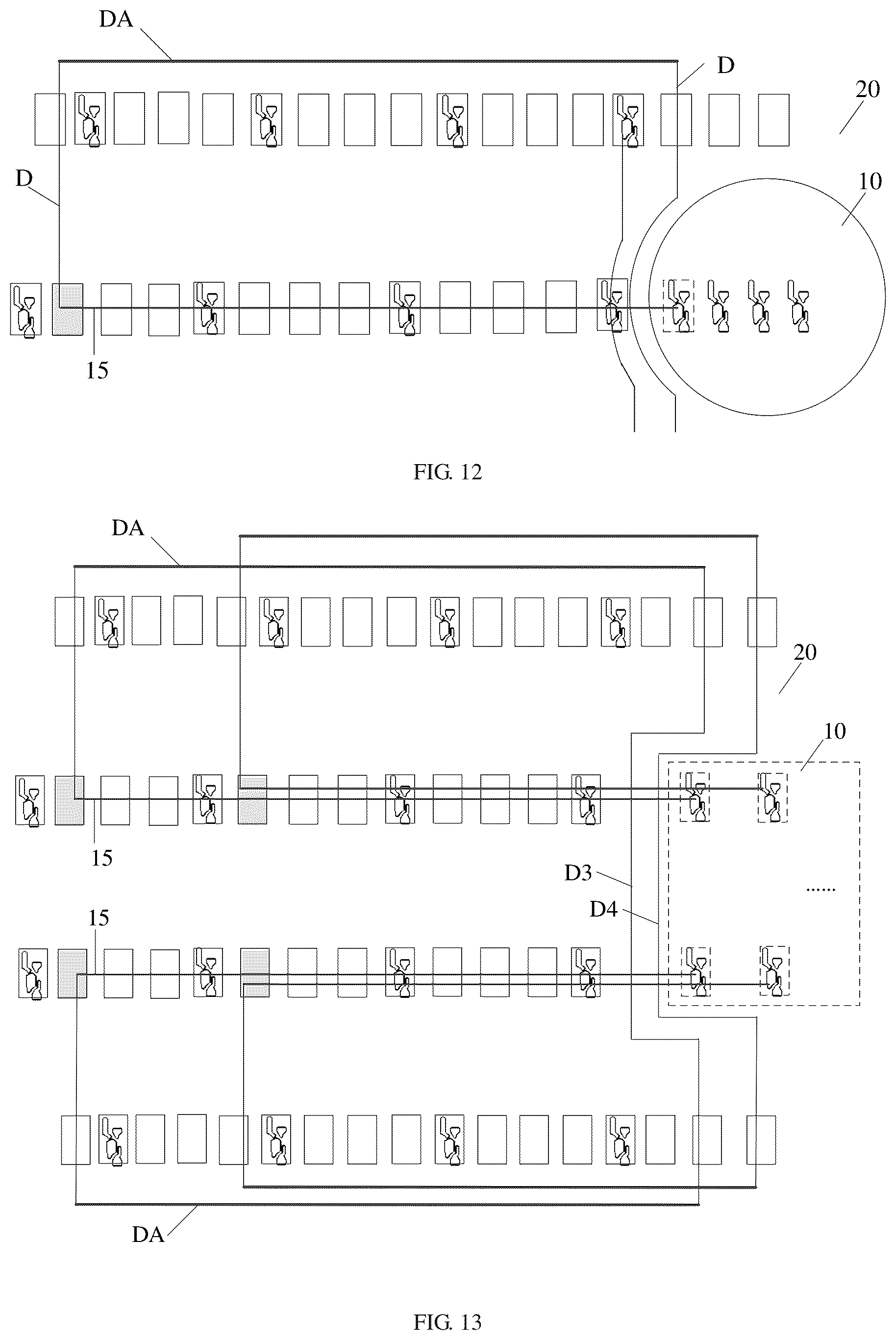 Patent US12108647 Figure 7 – Display substrate with light-transmitting display region