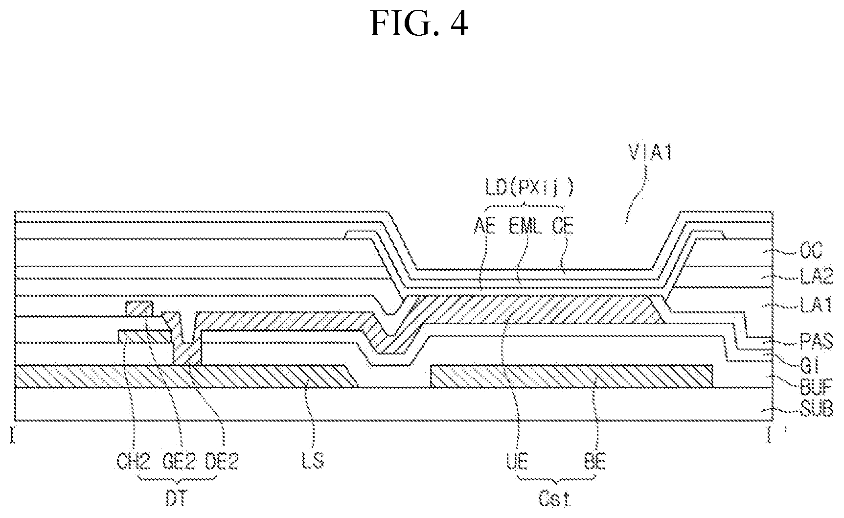Patent US12108648 Figure 5 – Display panel and manufacturing method thereof