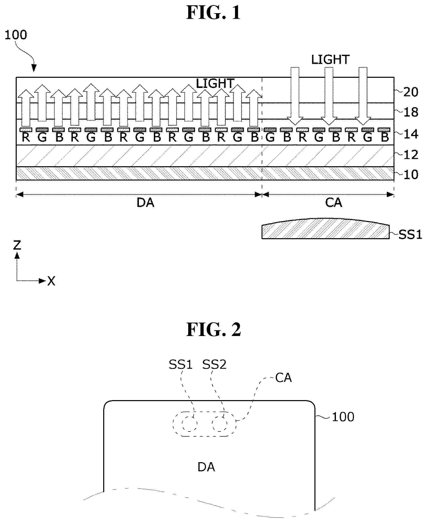 Patent US12108649 Figure 1 – Display panel and display device using the same