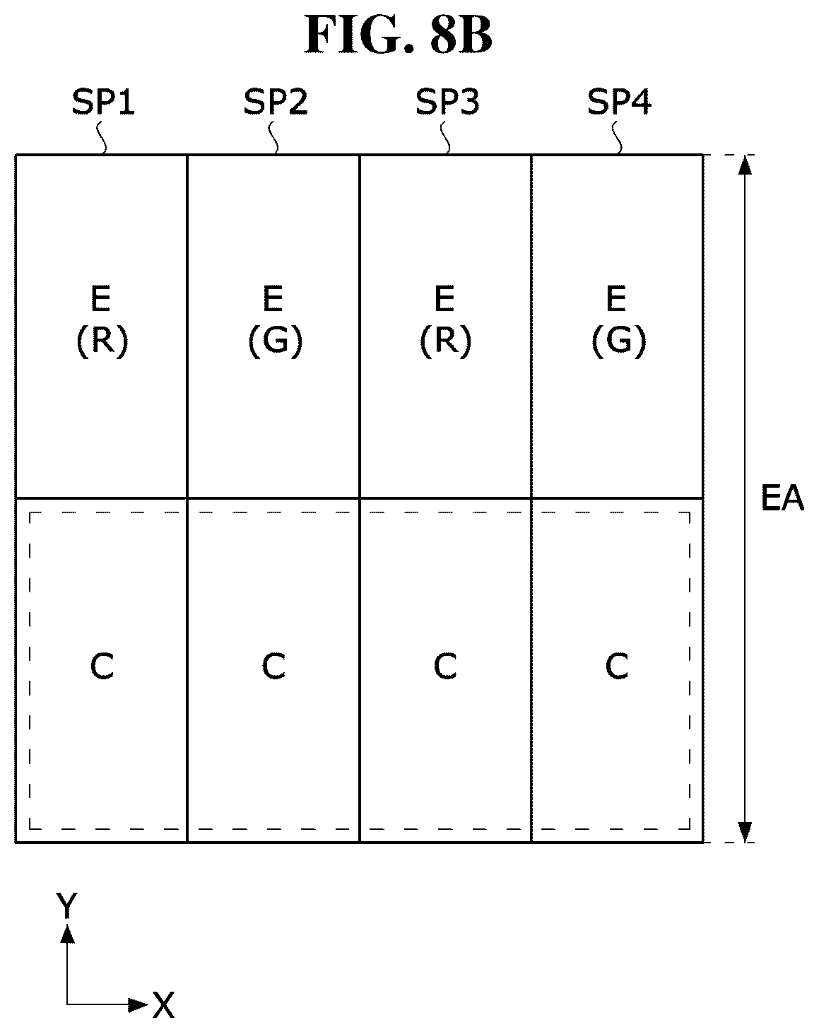 Patent US12108649 Figure 8 – Display panel and display device using the same