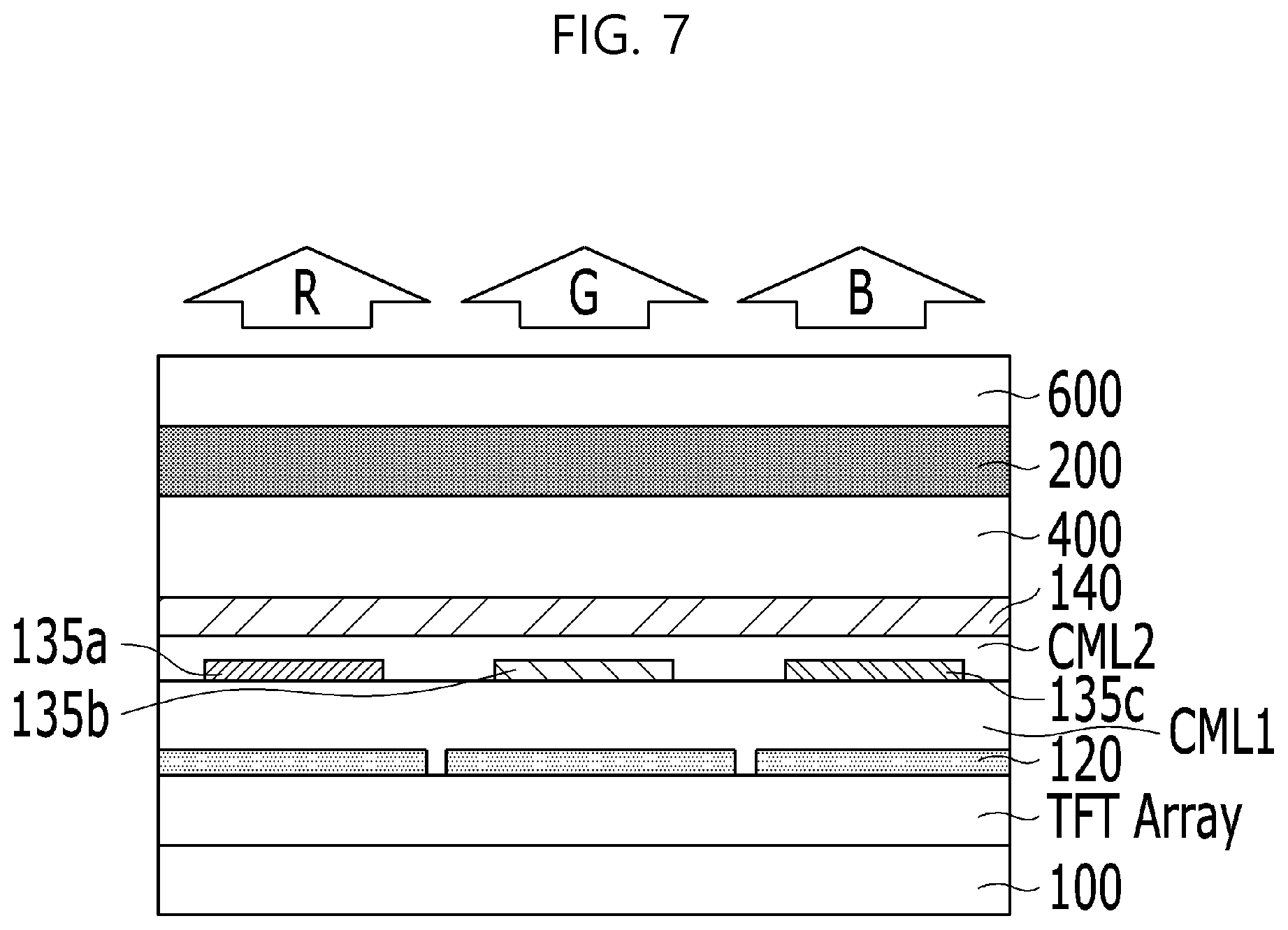 Patent US12108650 Figure 8 – Display device including stepped section substrate with embedded camera