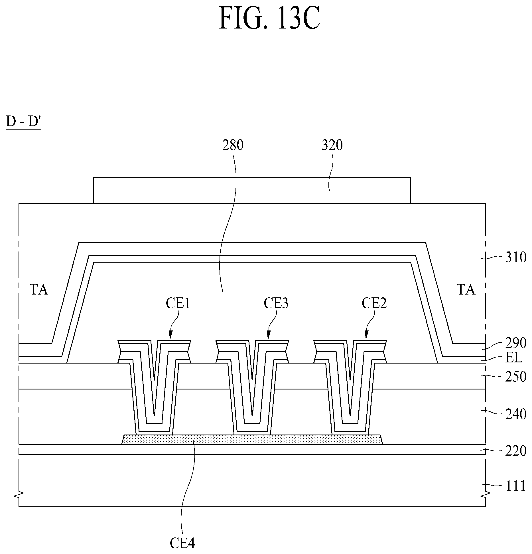 Patent US12108652 Figure 14 – Display device having repair structure