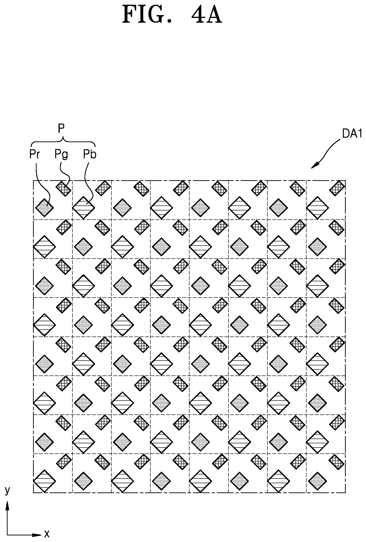 Patent US12108653 Figure 4 – Display panel having transmission area between pixel circuits and electronic apparatus including the same