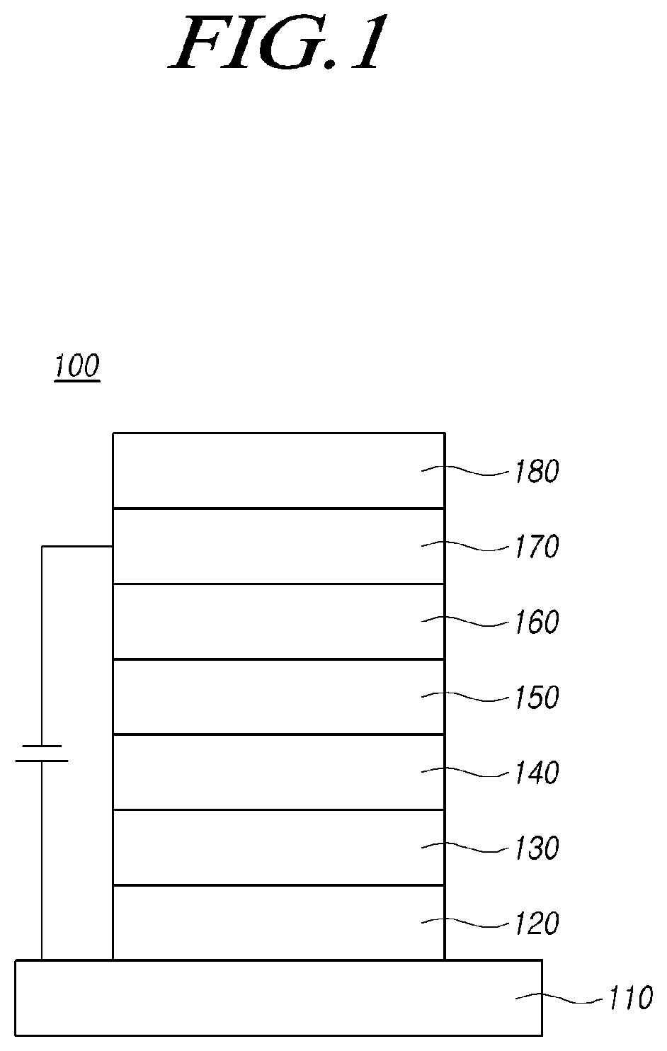 Patent US12108663 Figure 1 – Organic electric element