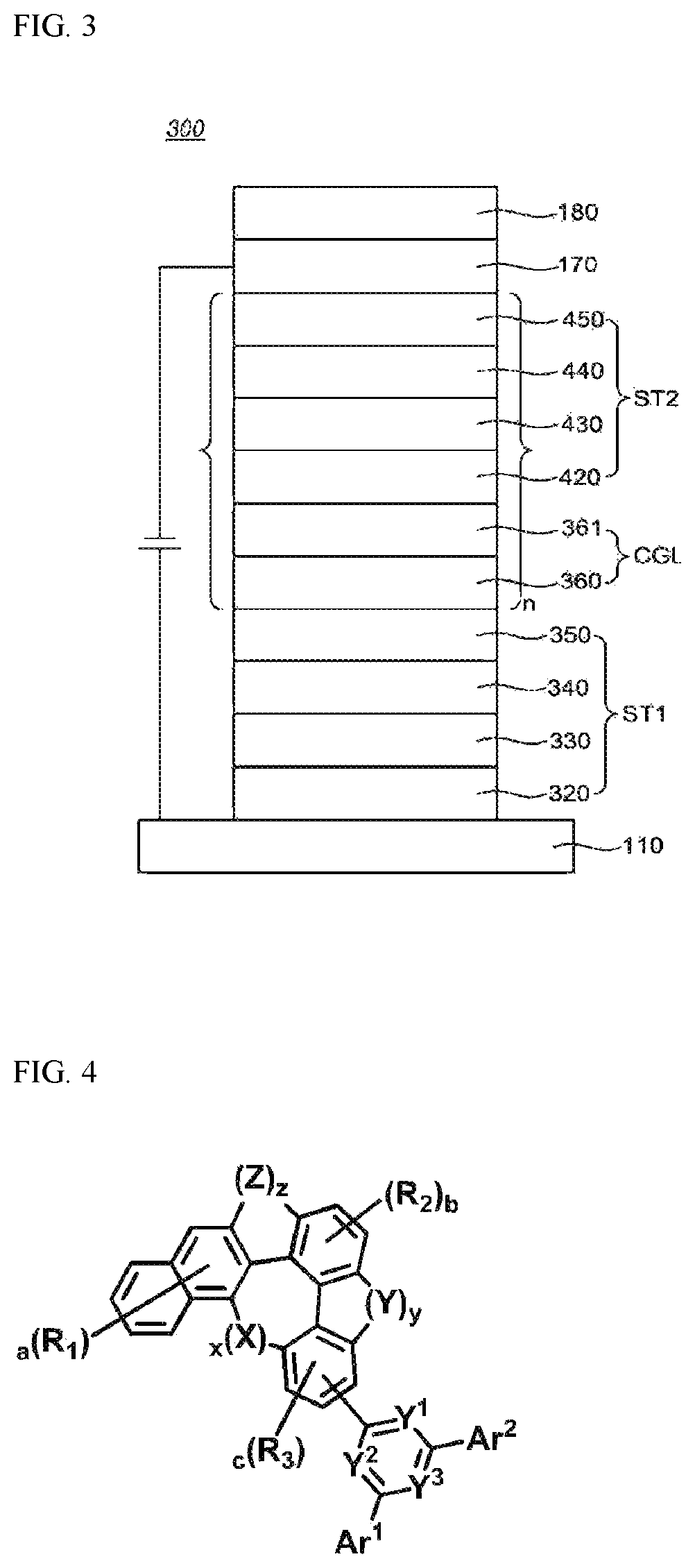 Patent US12108670 Figure 2 – Compound for organic electronic element, organic electronic element using the same, and an electronic device thereof
