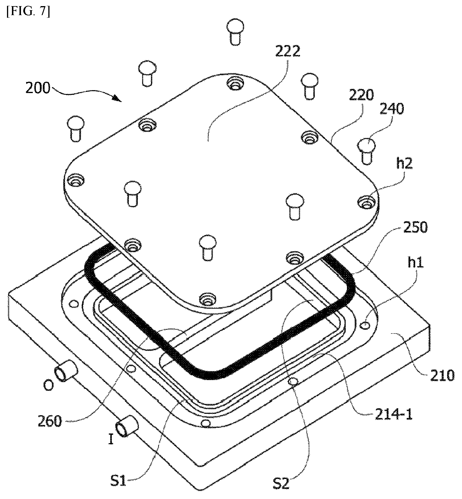 Patent US12108673 Figure 7 – Thermoelectric module