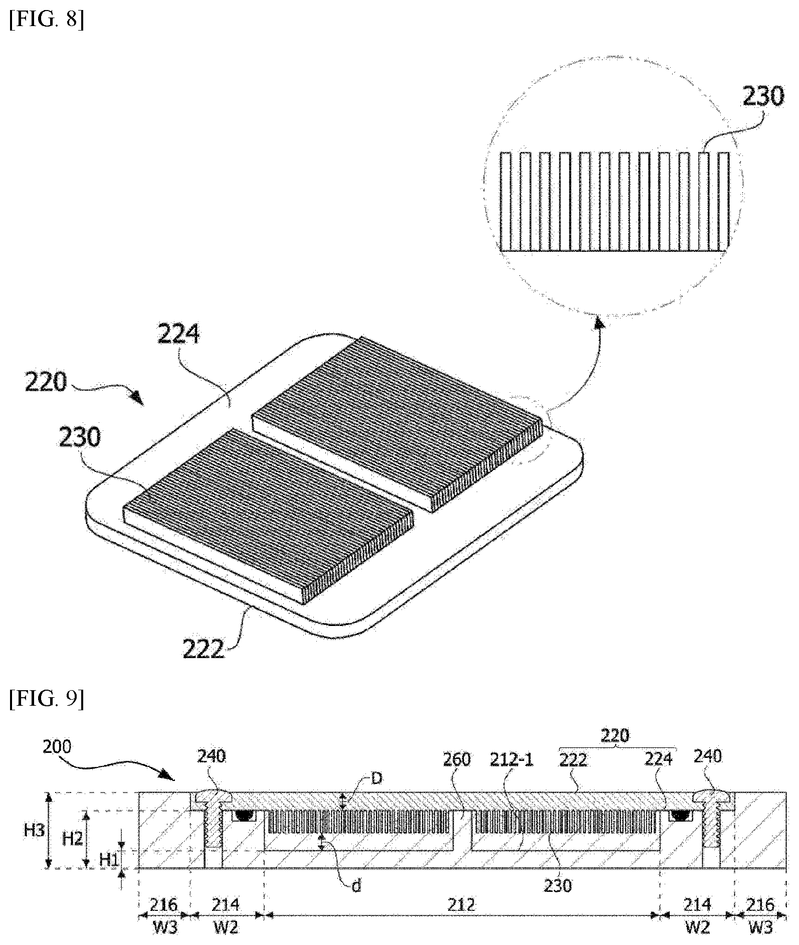 Patent US12108673 Figure 8 – Thermoelectric module