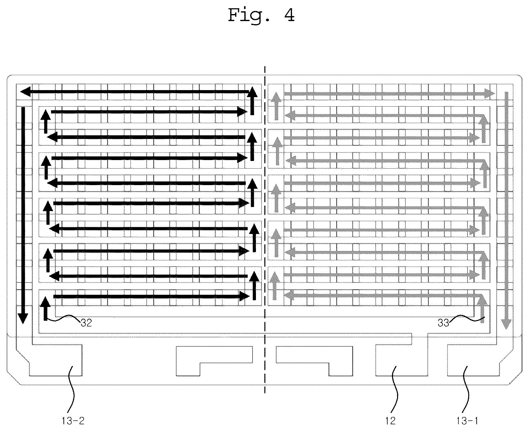Patent US12108674 Figure 4 – Parallel thermoelectric module