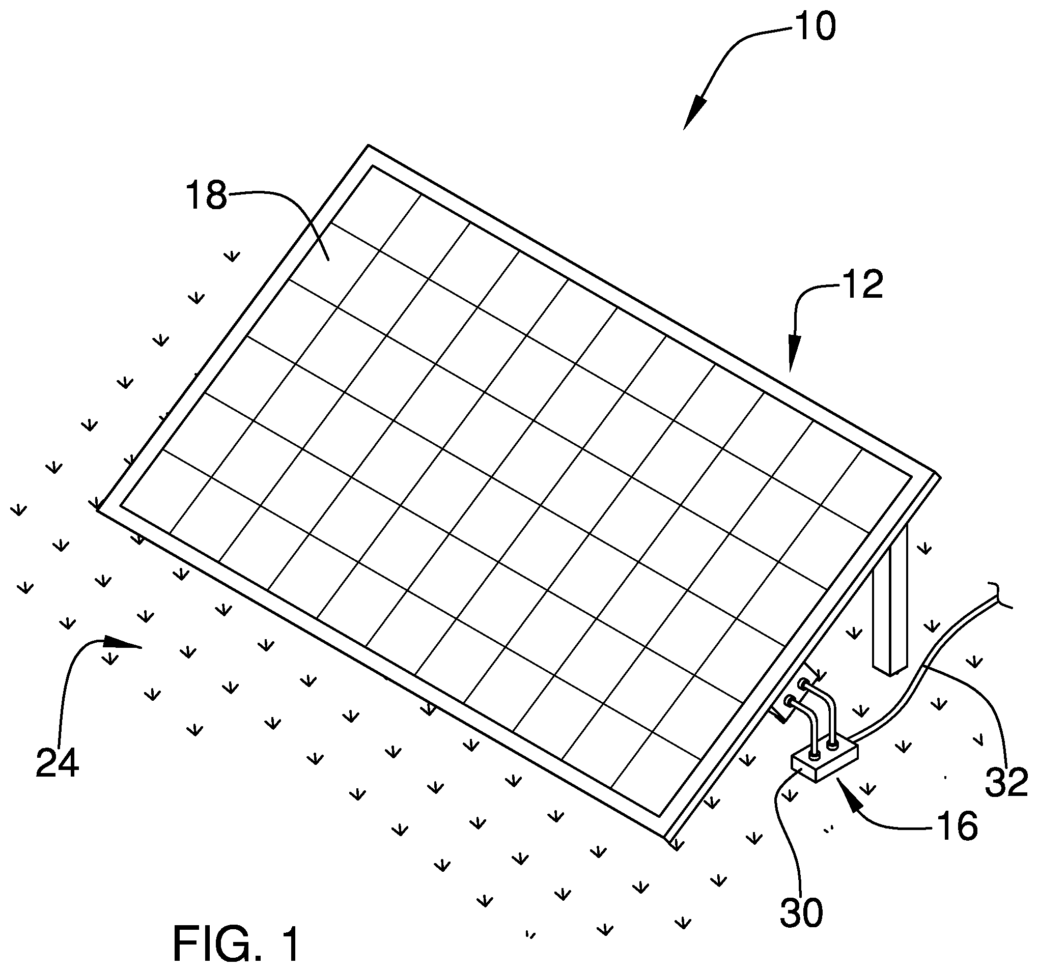 Patent US12108675 Figure 1 – Seebeck effect renewable energy arrangement