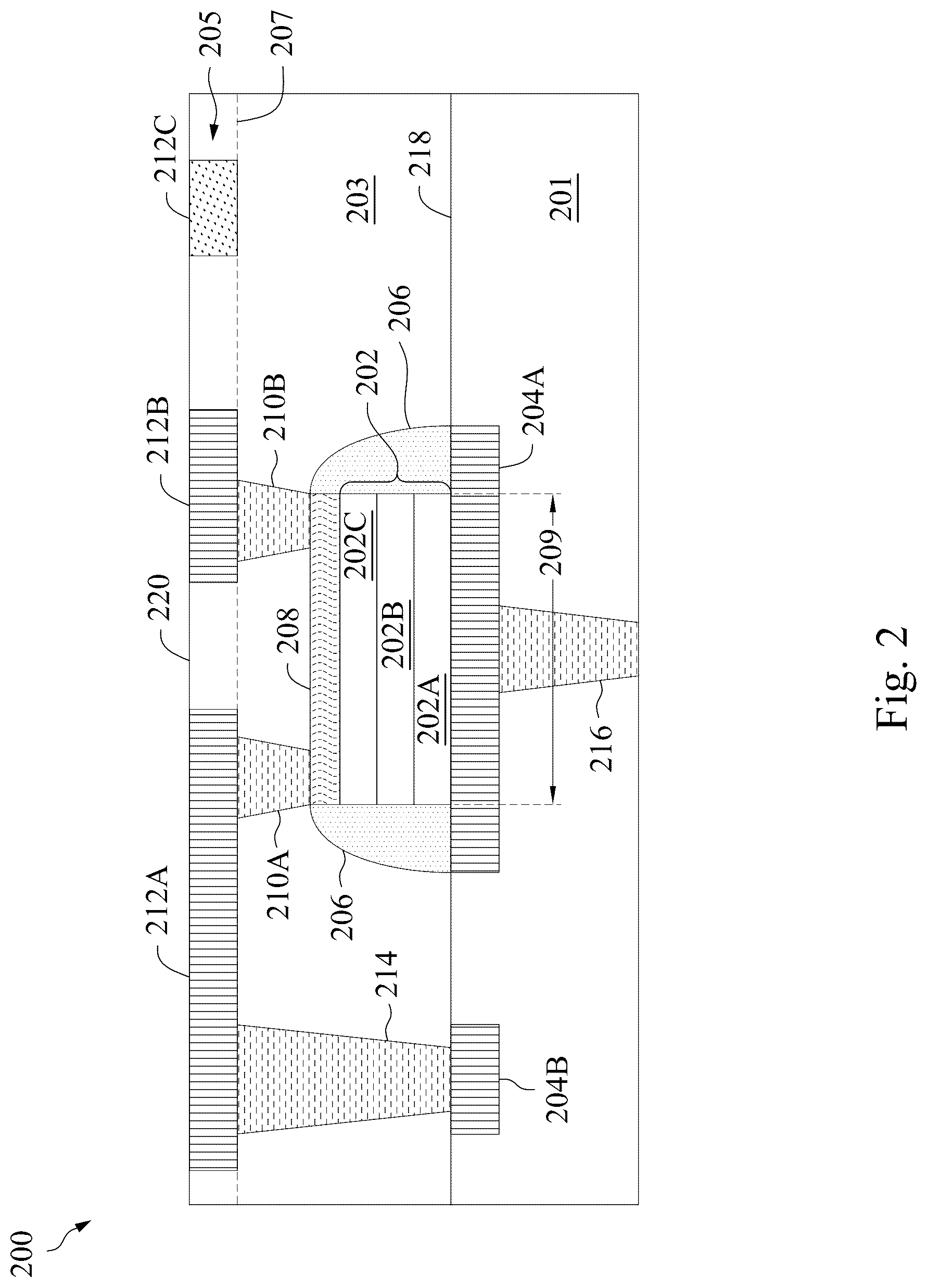 Patent US12108687 Figure 2 – Method of making bar-type magnetoresistive device