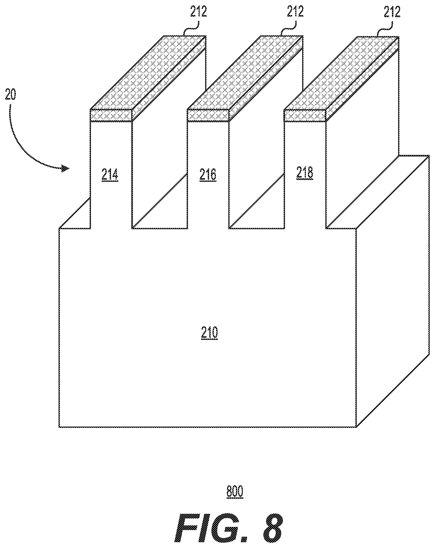 Patent US12108688 Figure 8 – Forming semiconductor-superconductor hybrid devices with a horizontally-confined channel