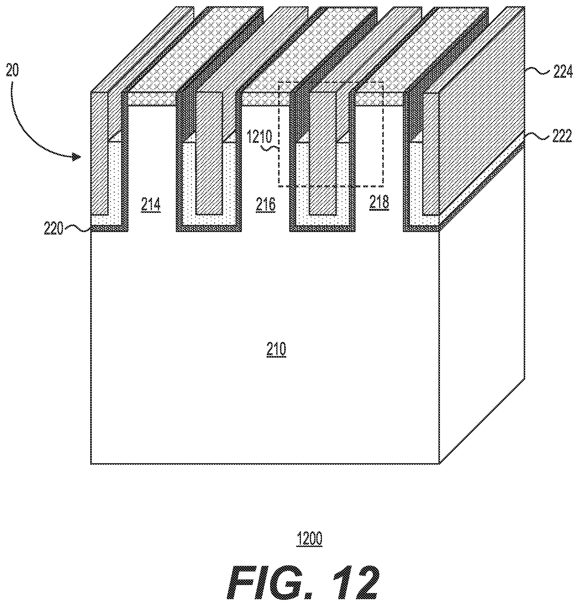 Patent US12108688 Figure 12 – Forming semiconductor-superconductor hybrid devices with a horizontally-confined channel