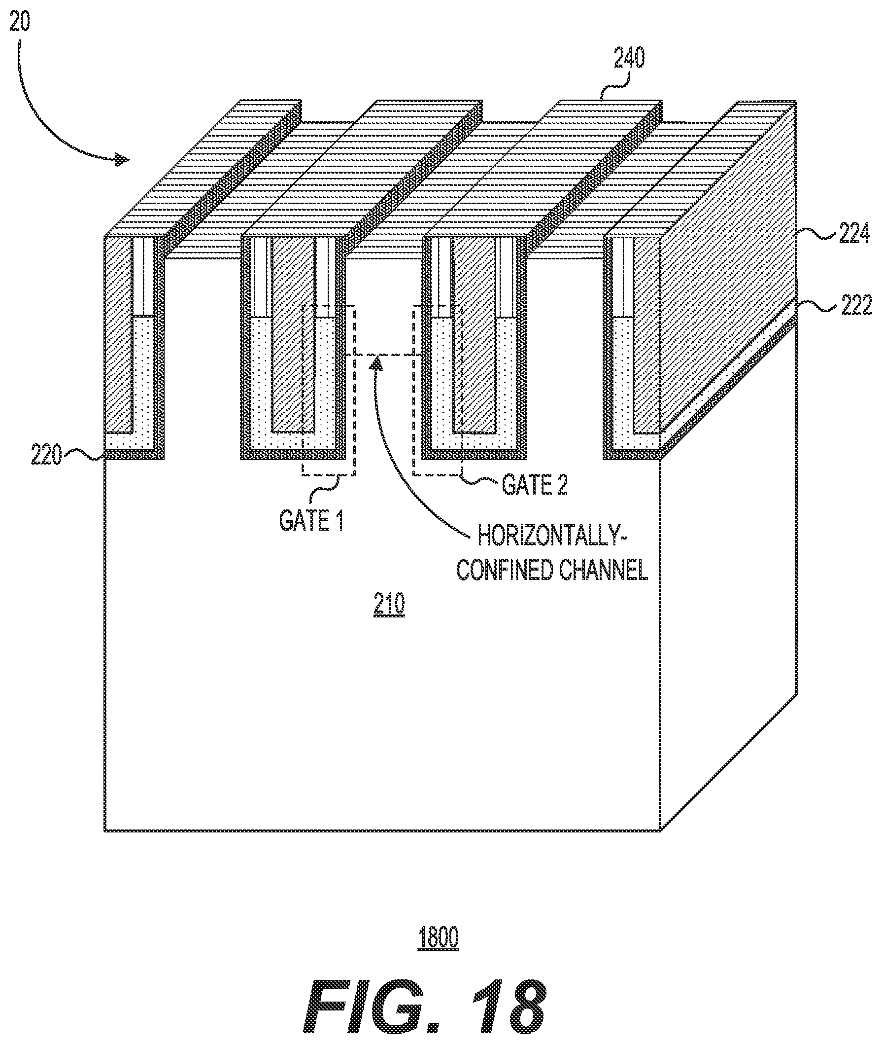 Patent US12108688 Figure 18 – Forming semiconductor-superconductor hybrid devices with a horizontally-confined channel