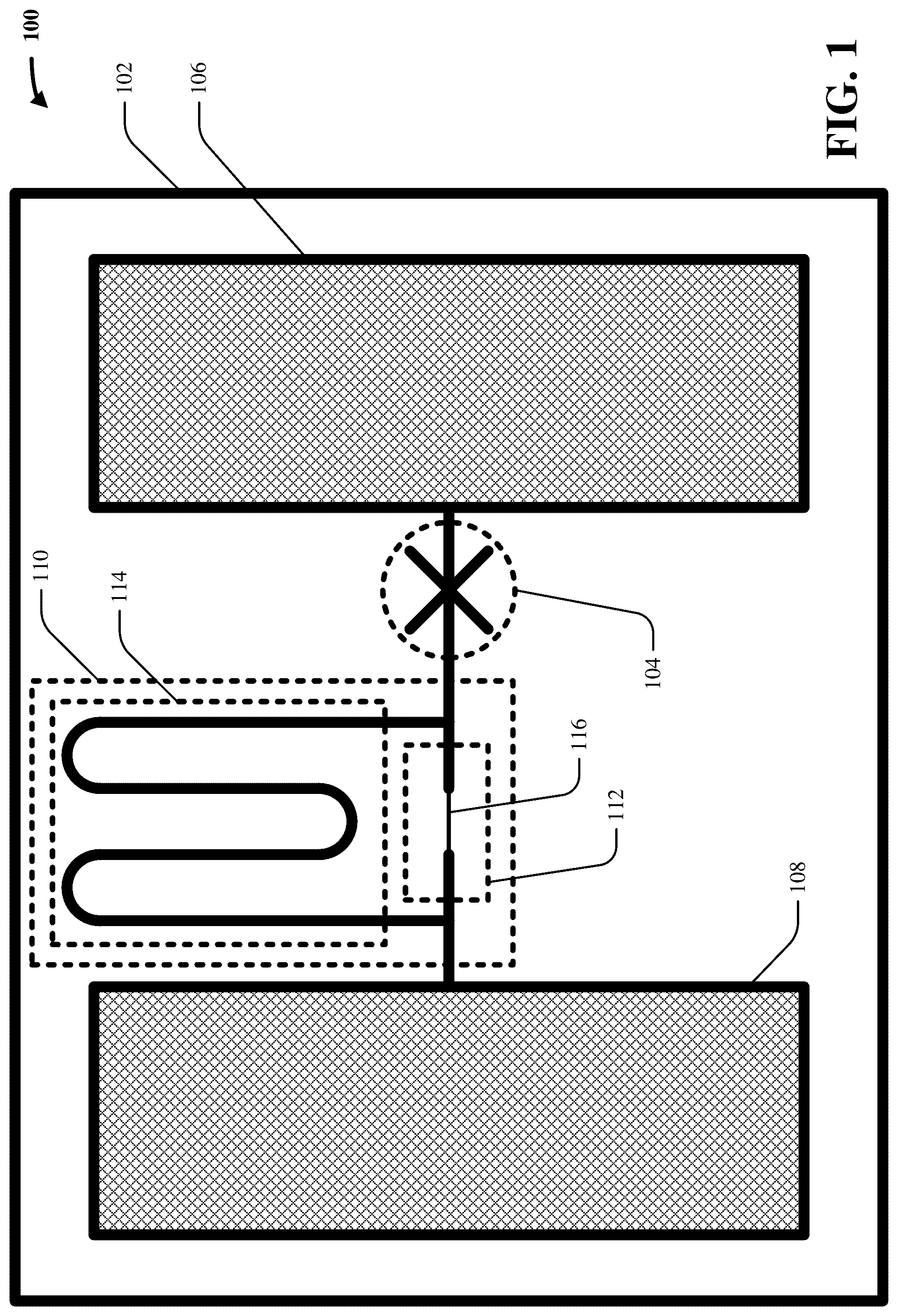 Patent US12108689 Figure 1 – Trimmable inductors for qubit frequency tuning