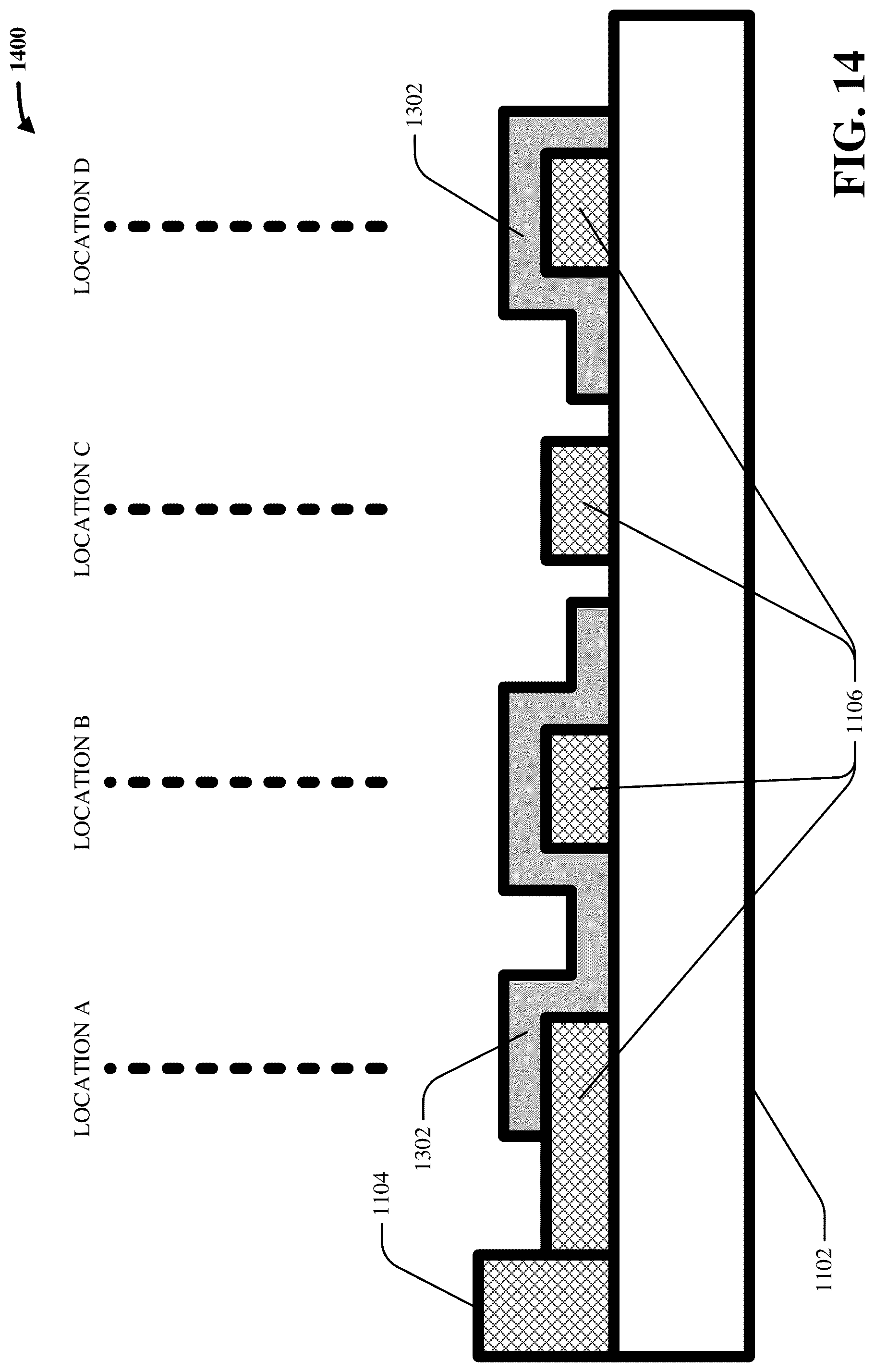 Patent US12108689 Figure 14 – Trimmable inductors for qubit frequency tuning