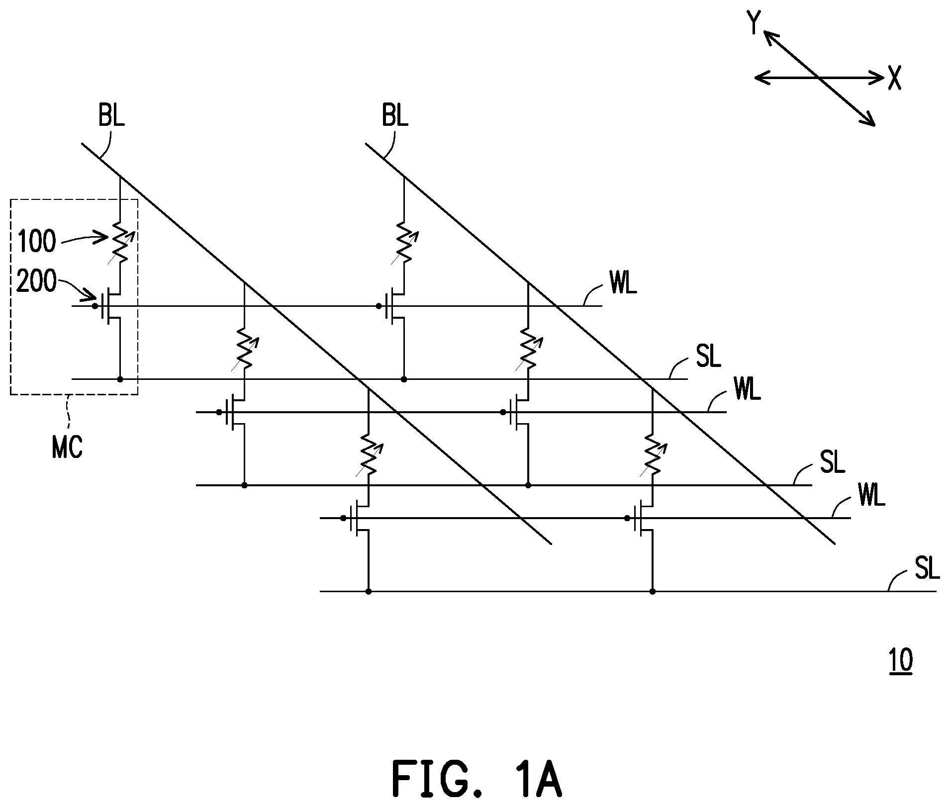 Patent US12108691 Figure 1 – Manufacturing method of memory device