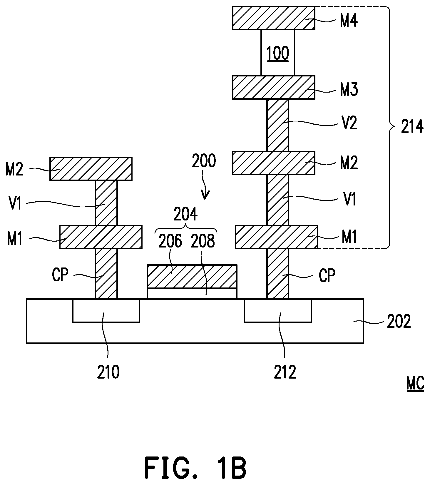 Patent US12108691 Figure 2 – Manufacturing method of memory device