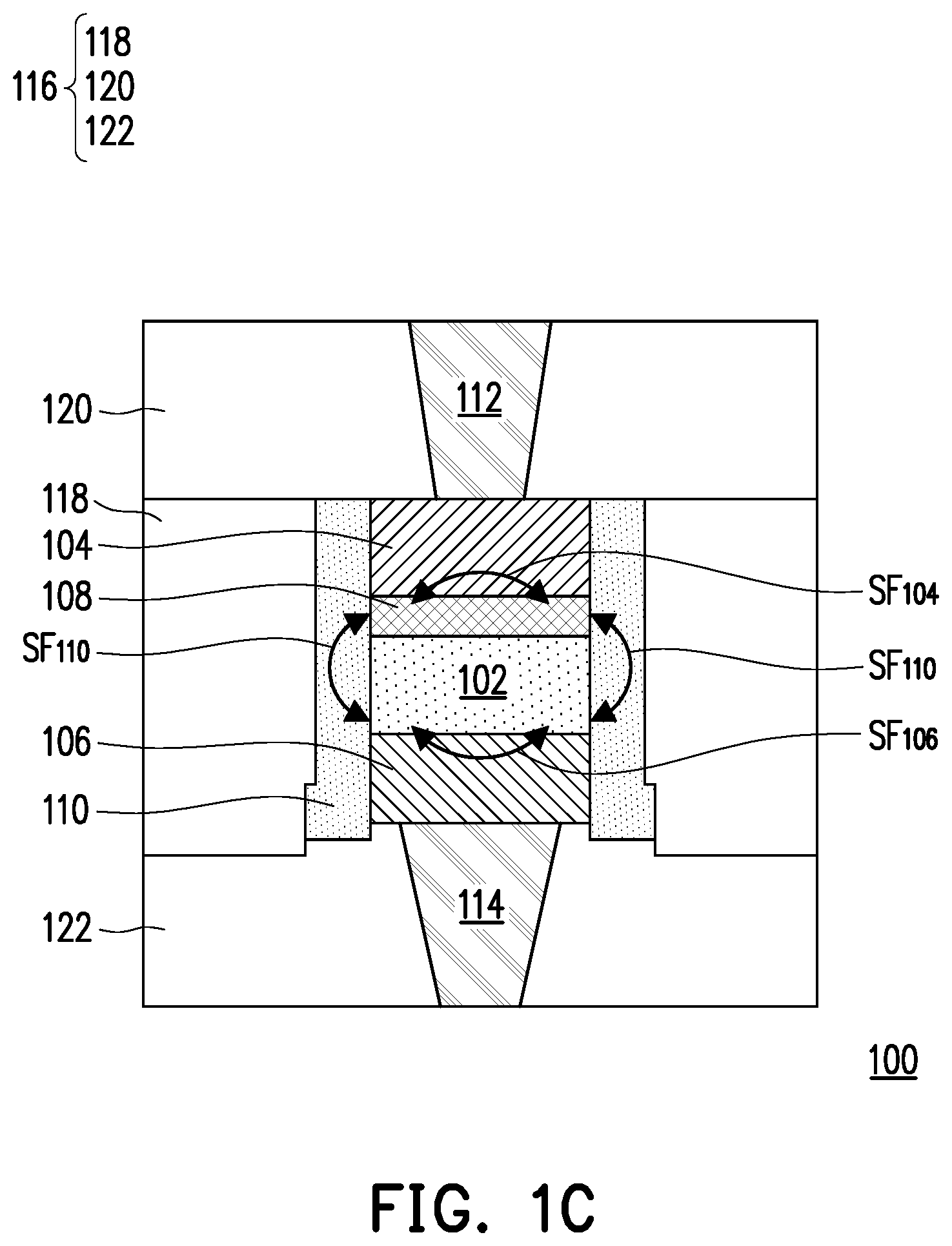 Patent US12108691 Figure 3 – Manufacturing method of memory device