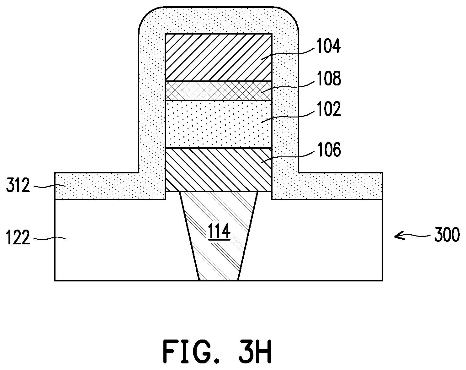 Patent US12108691 Figure 11 – Manufacturing method of memory device