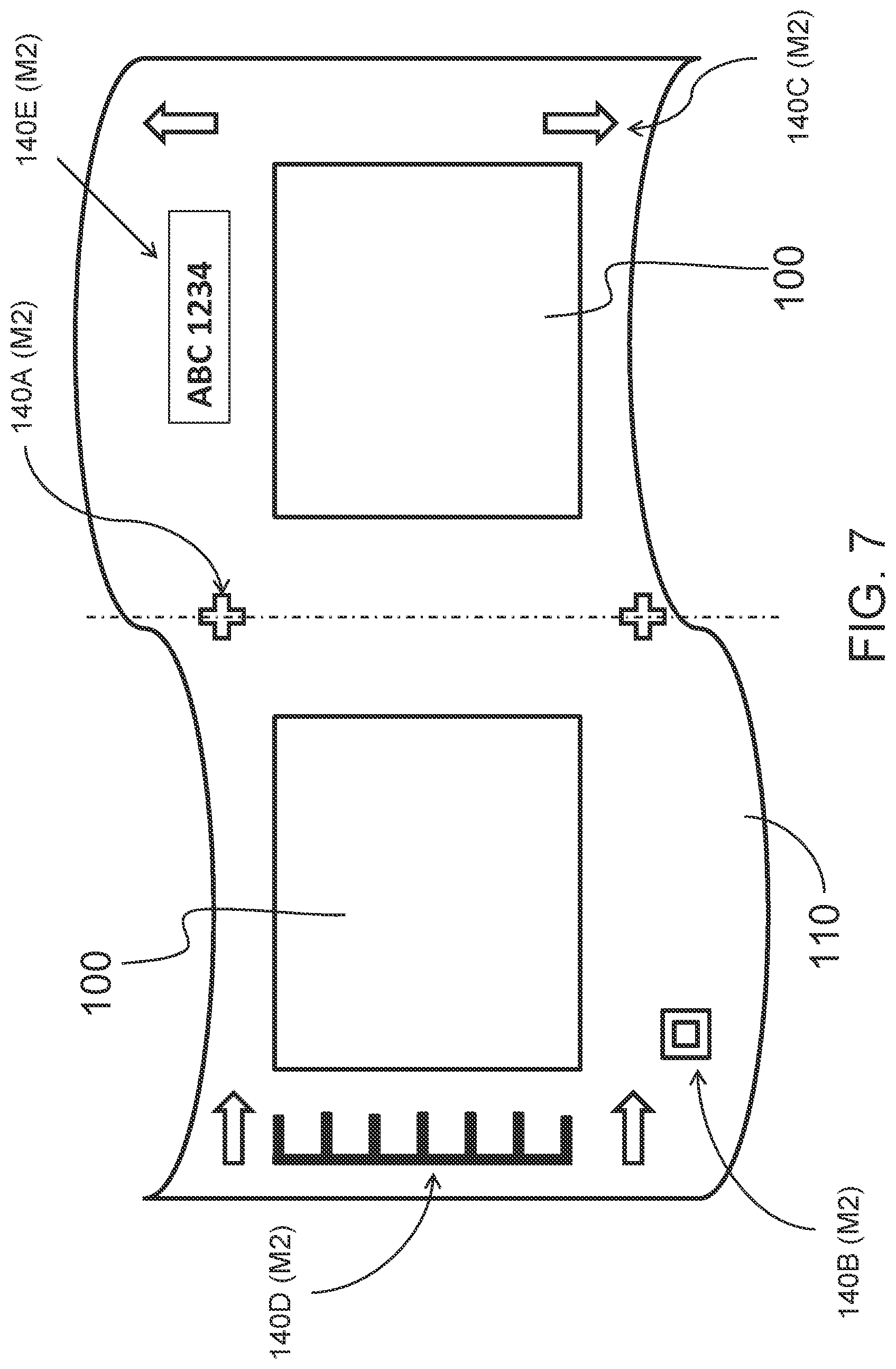 Patent US12112002 Figure 11 – Touch panel and sheet of touch sensors