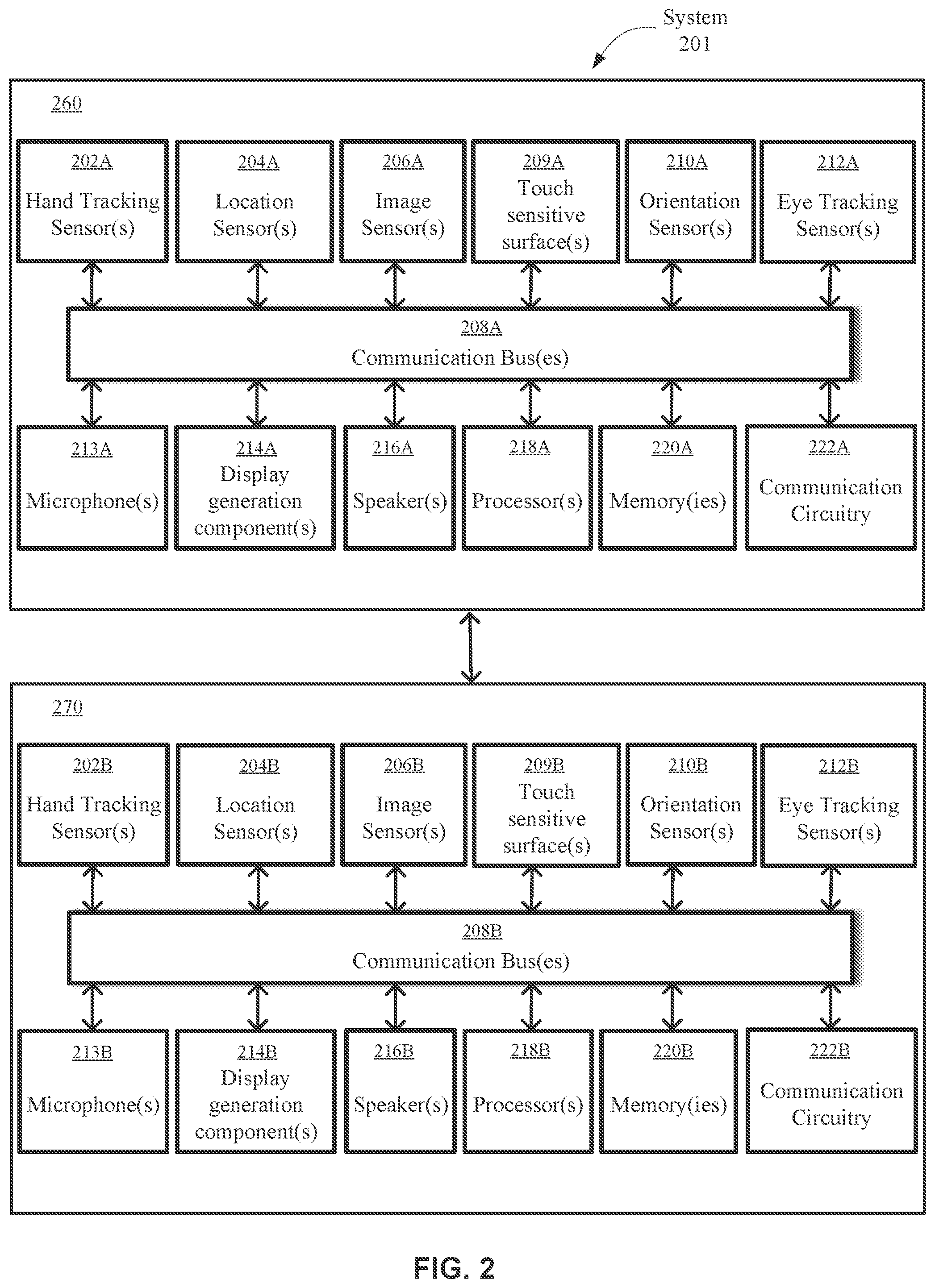 Patent US12112011 Figure 2 – System and method of application-based three-dimensional refinement in multi-user communication sessions