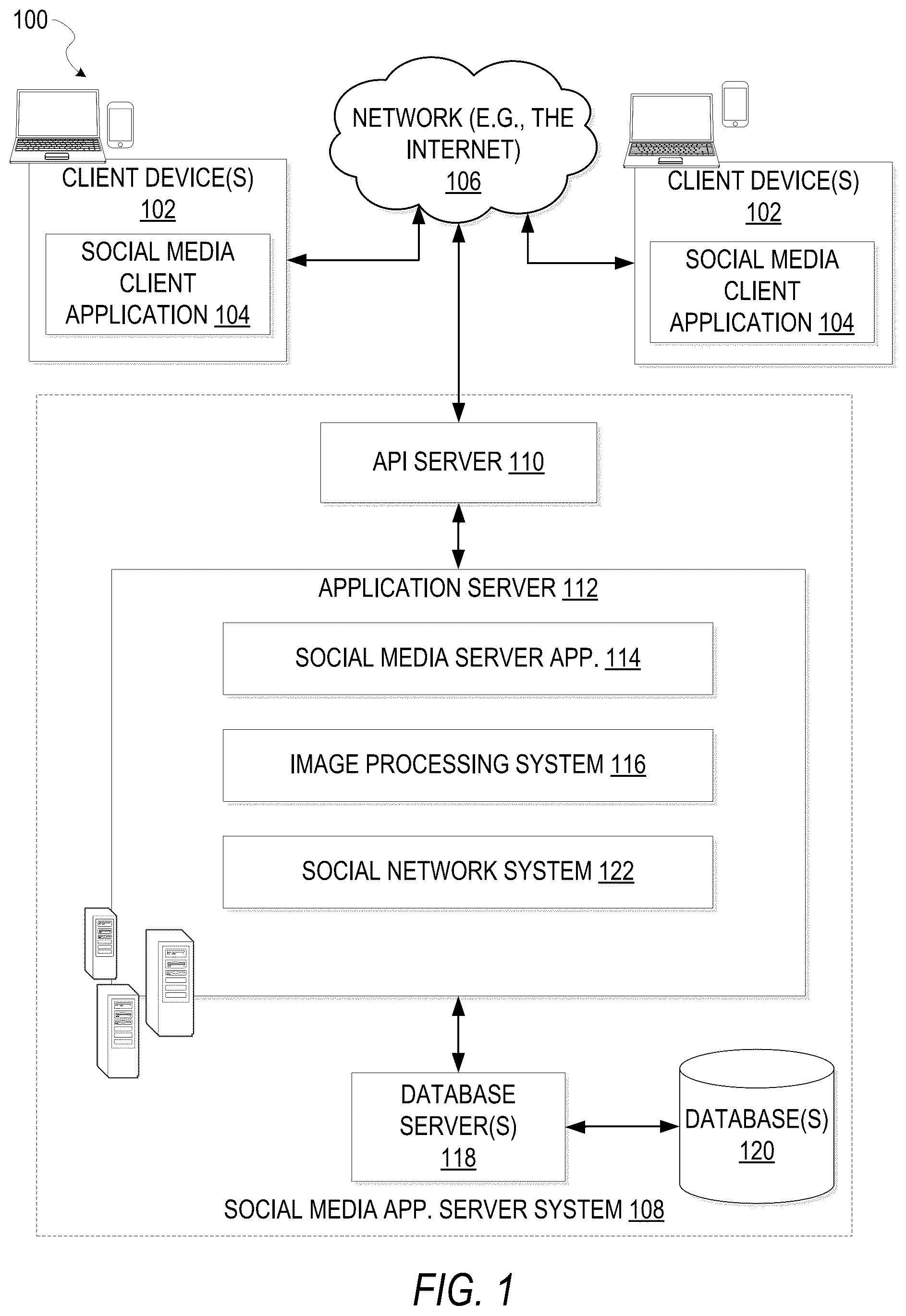 Patent US12112013 Figure 1 – Location privacy management on map-based social media platforms