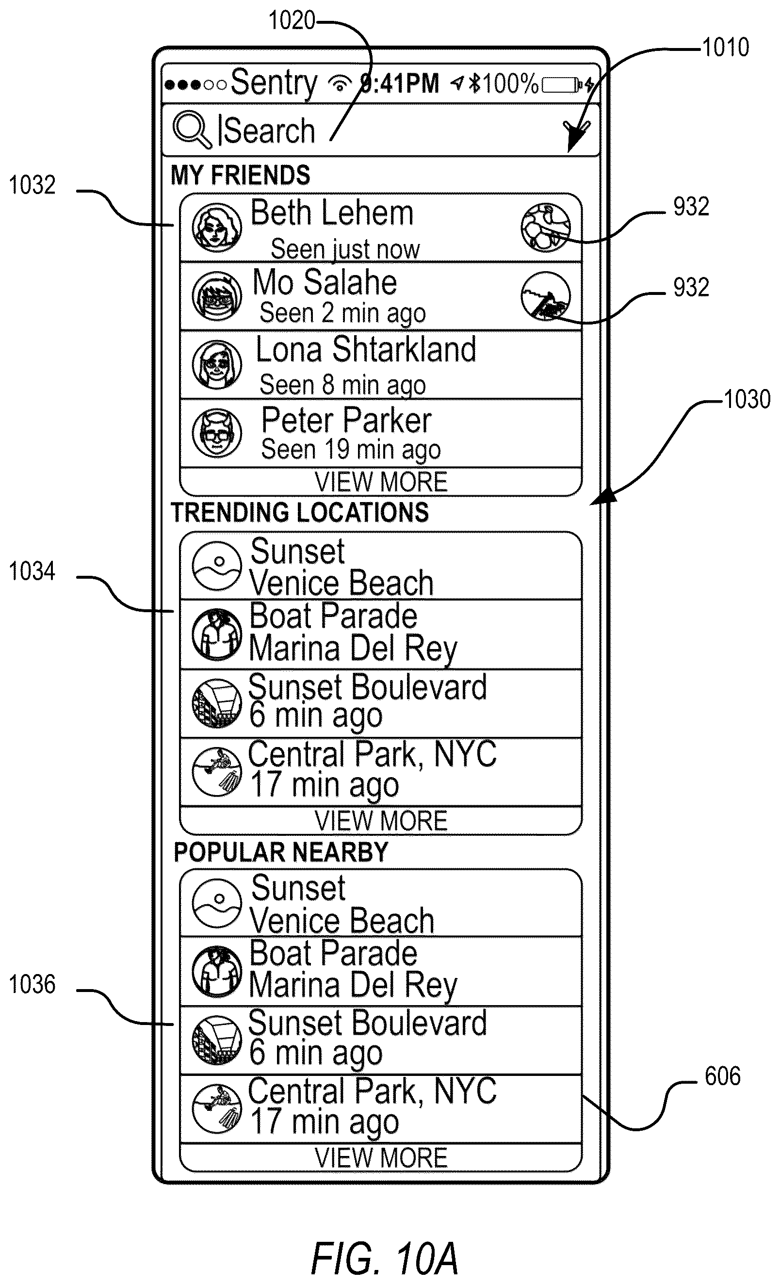 Patent US12112013 Figure 13 – Location privacy management on map-based social media platforms