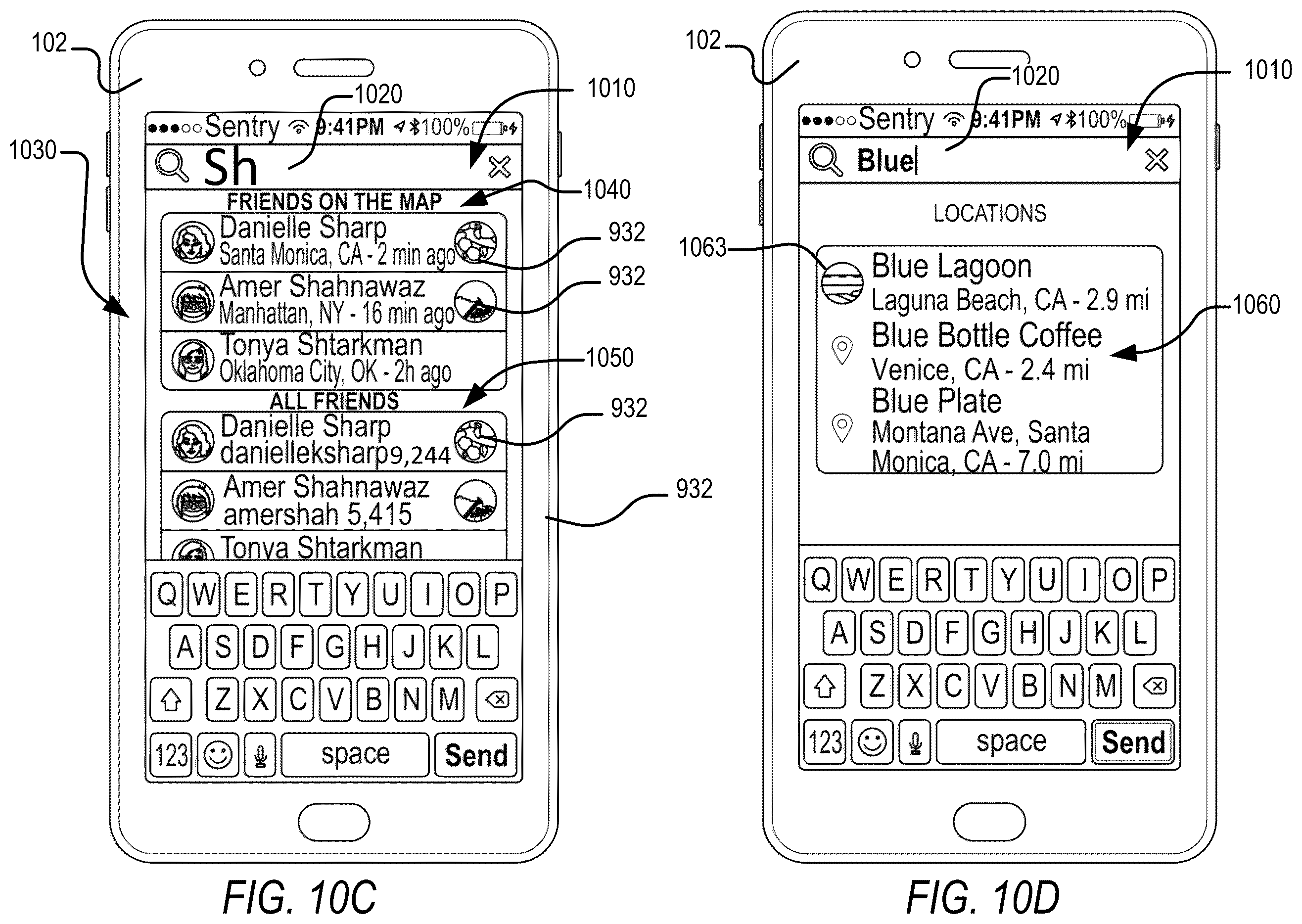 Patent US12112013 Figure 15 – Location privacy management on map-based social media platforms