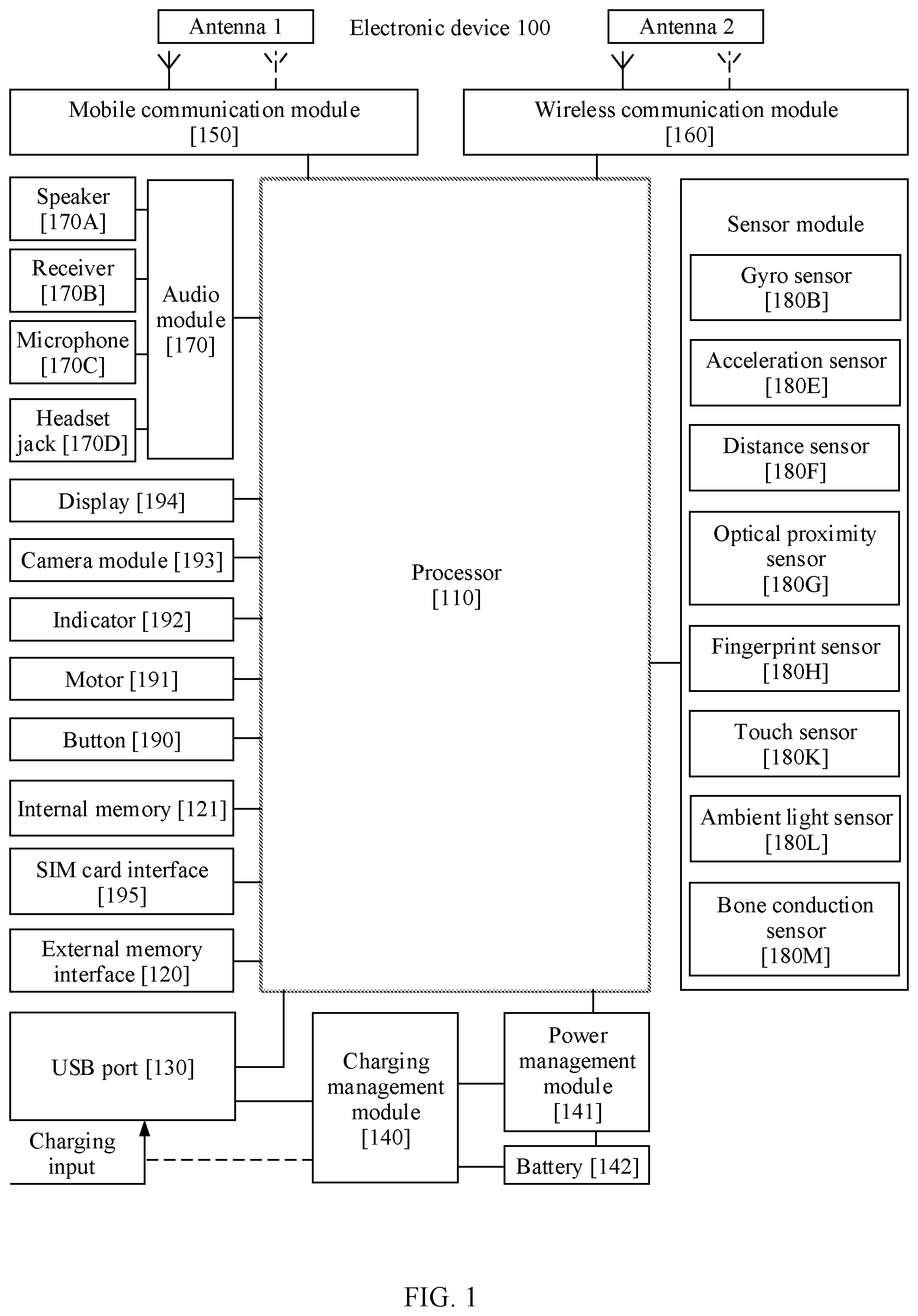 Patent US12112014 Figure 1 – Widget display method and electronic device