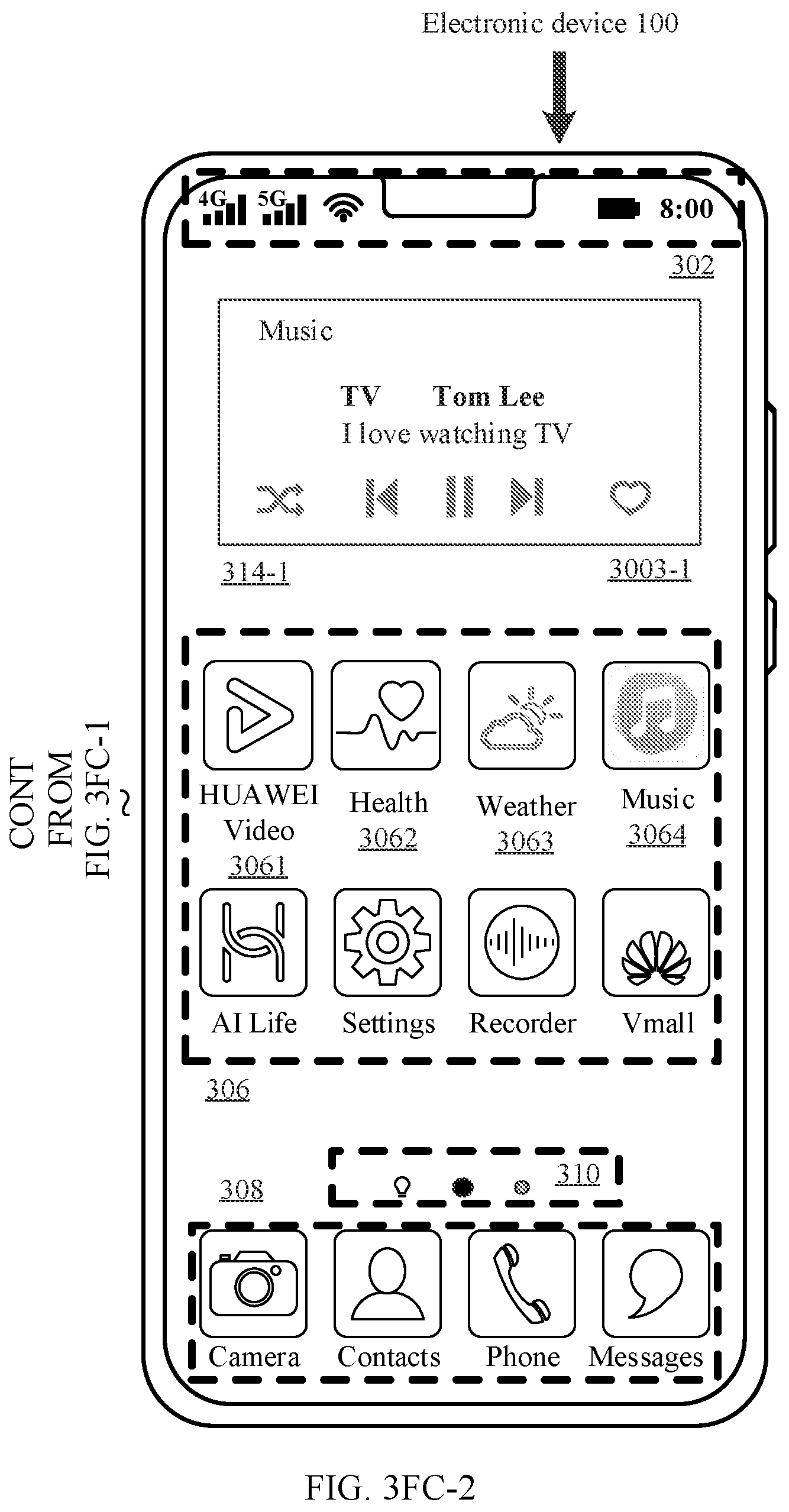 Patent US12112014 Figure 16 – Widget display method and electronic device