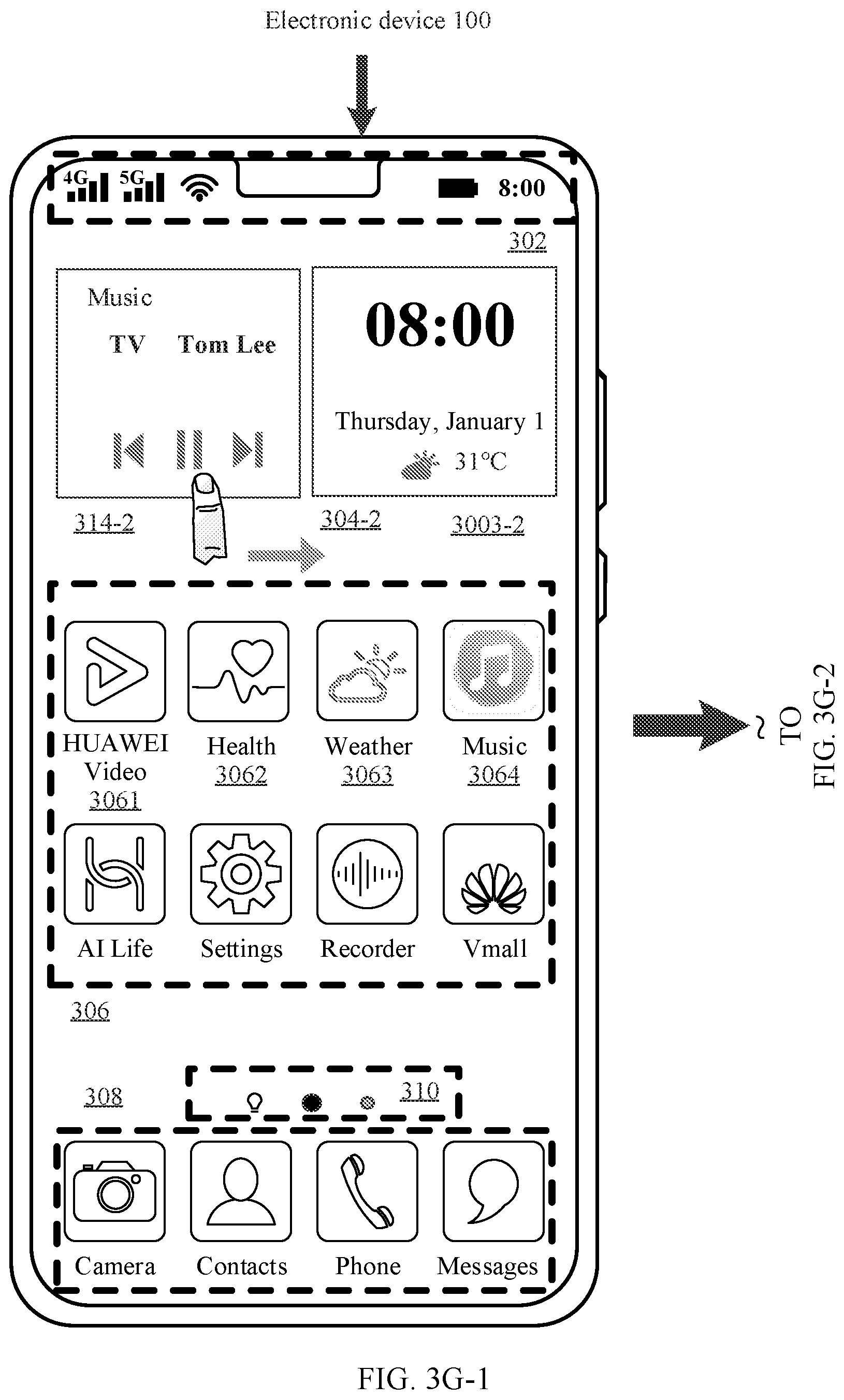 Patent US12112014 Figure 19 – Widget display method and electronic device