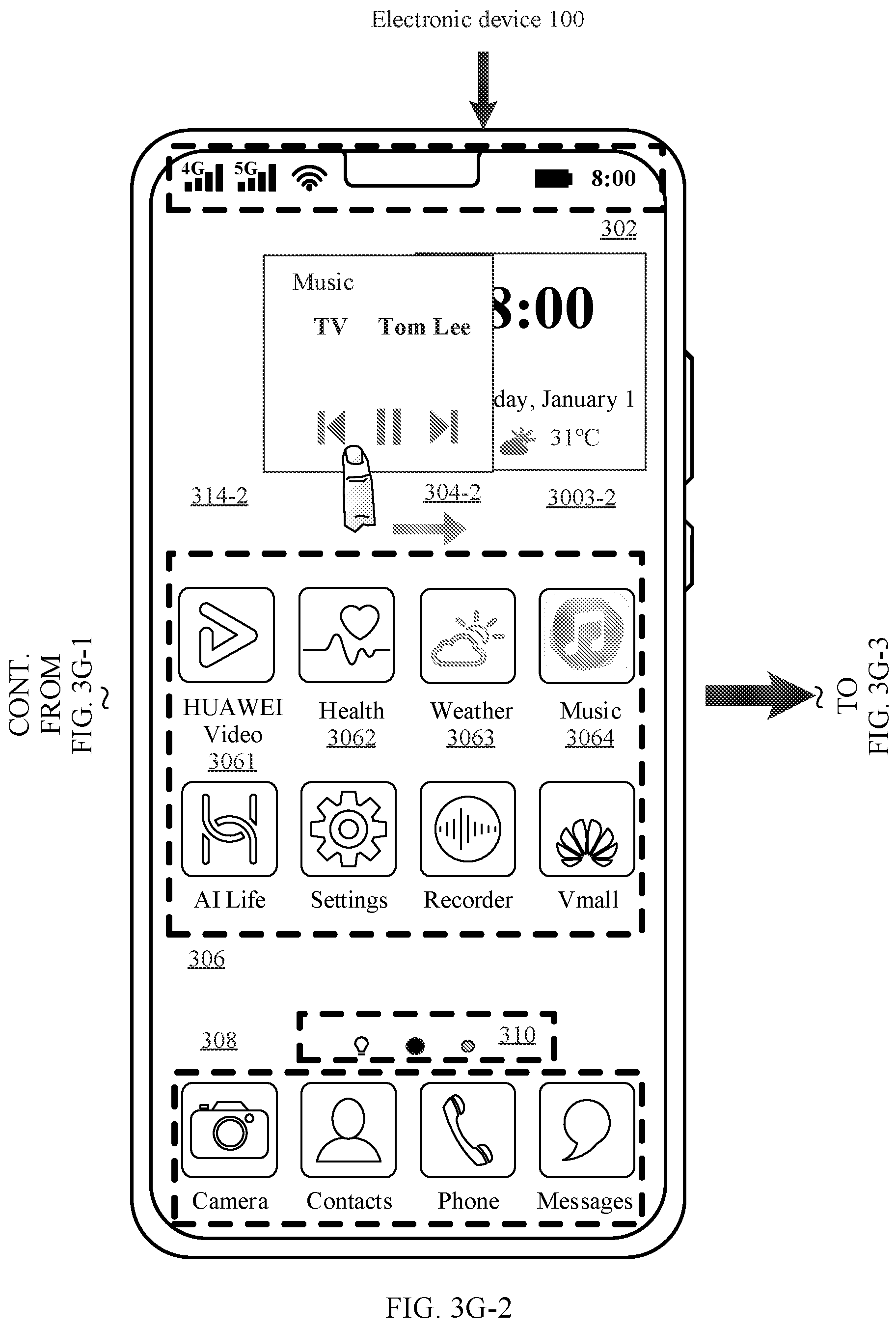 Patent US12112014 Figure 20 – Widget display method and electronic device
